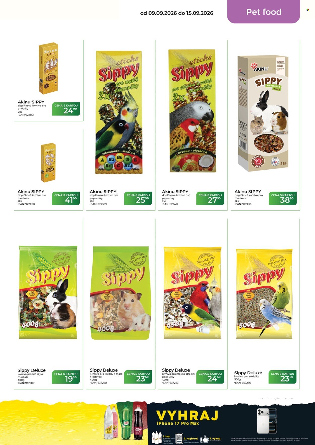 TAMDA FOODS leták - Od středy 9.9.2026