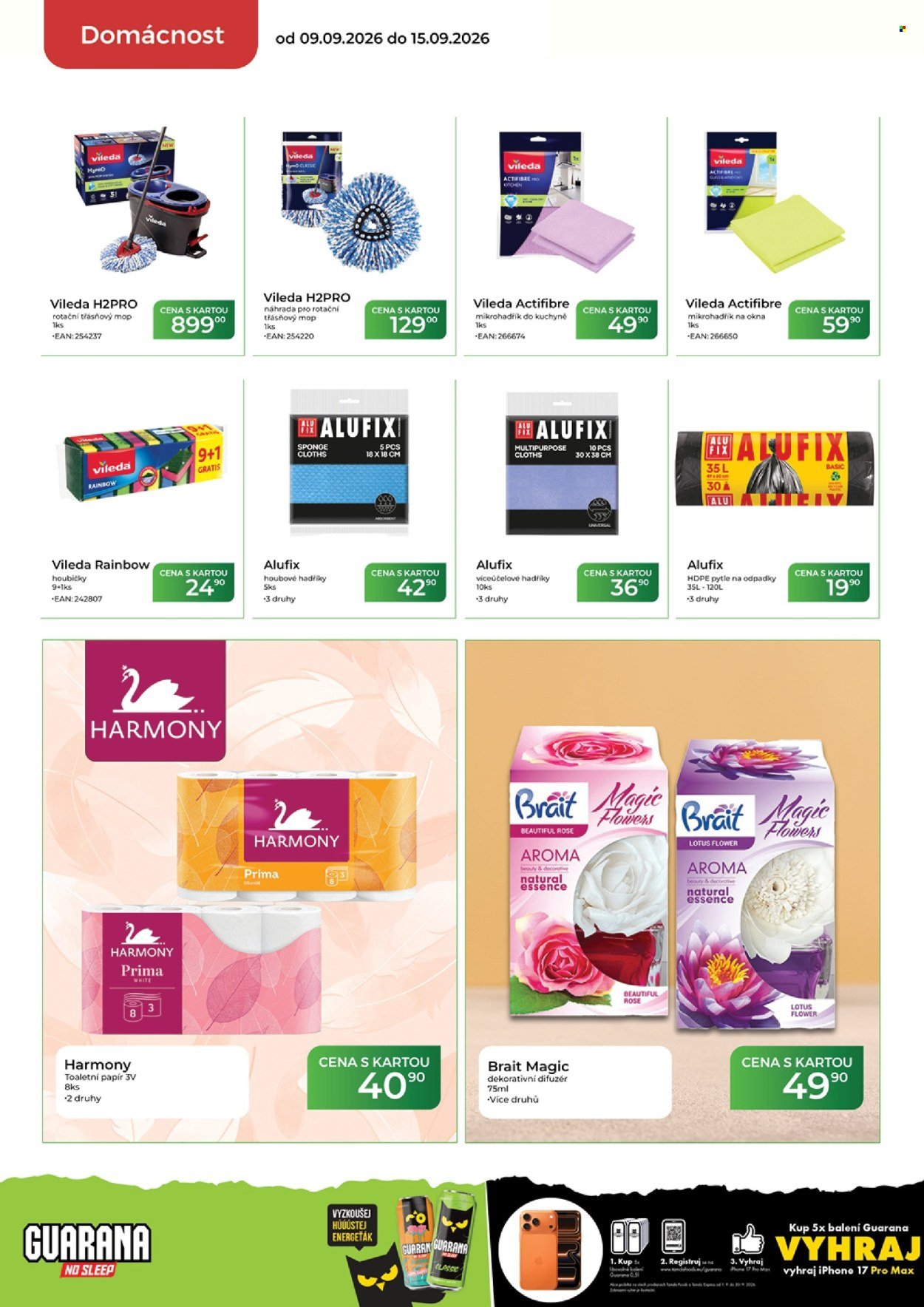 TAMDA FOODS leták - Od středy 9.9.2026
