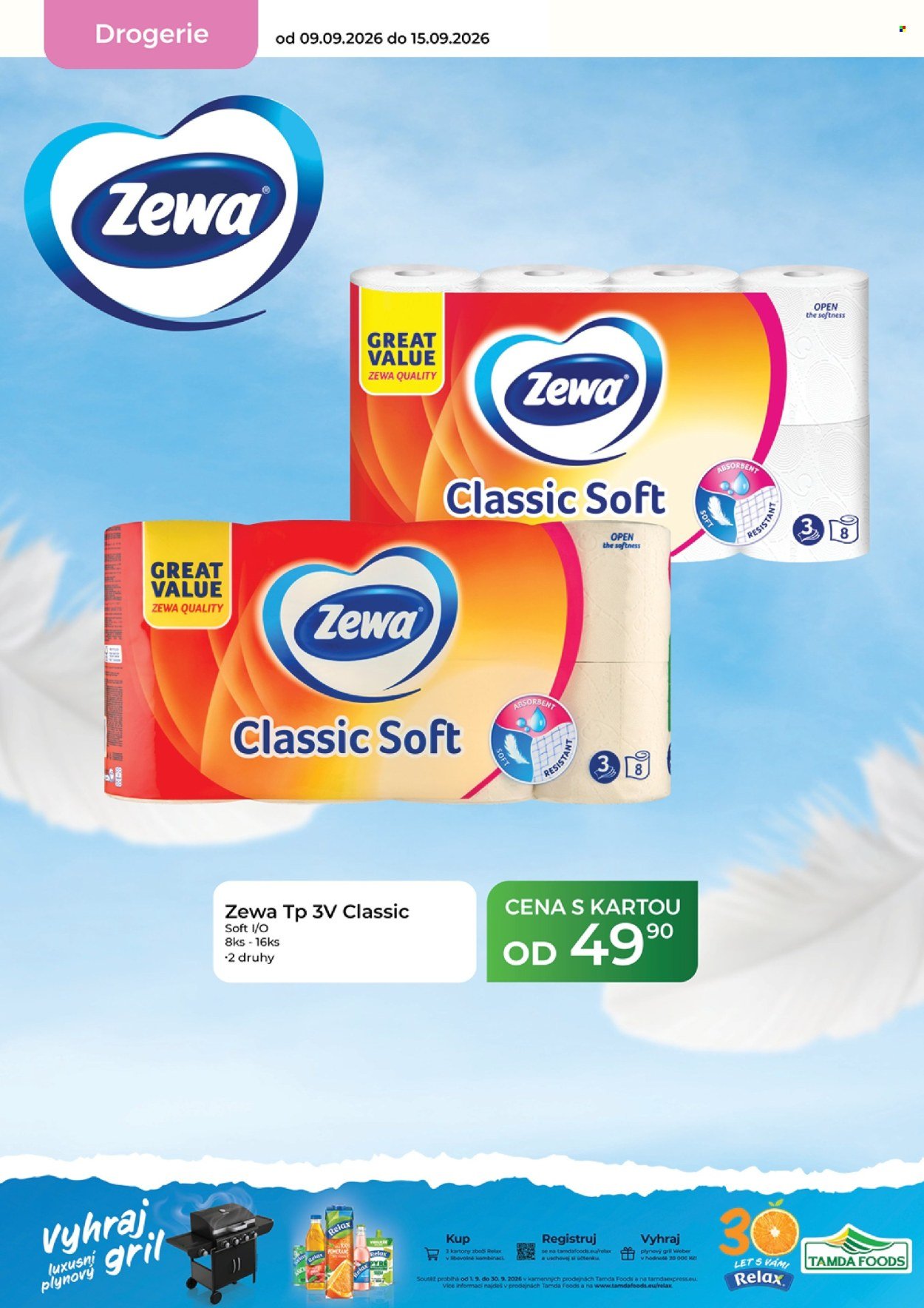 TAMDA FOODS leták - Od středy 9.9.2026