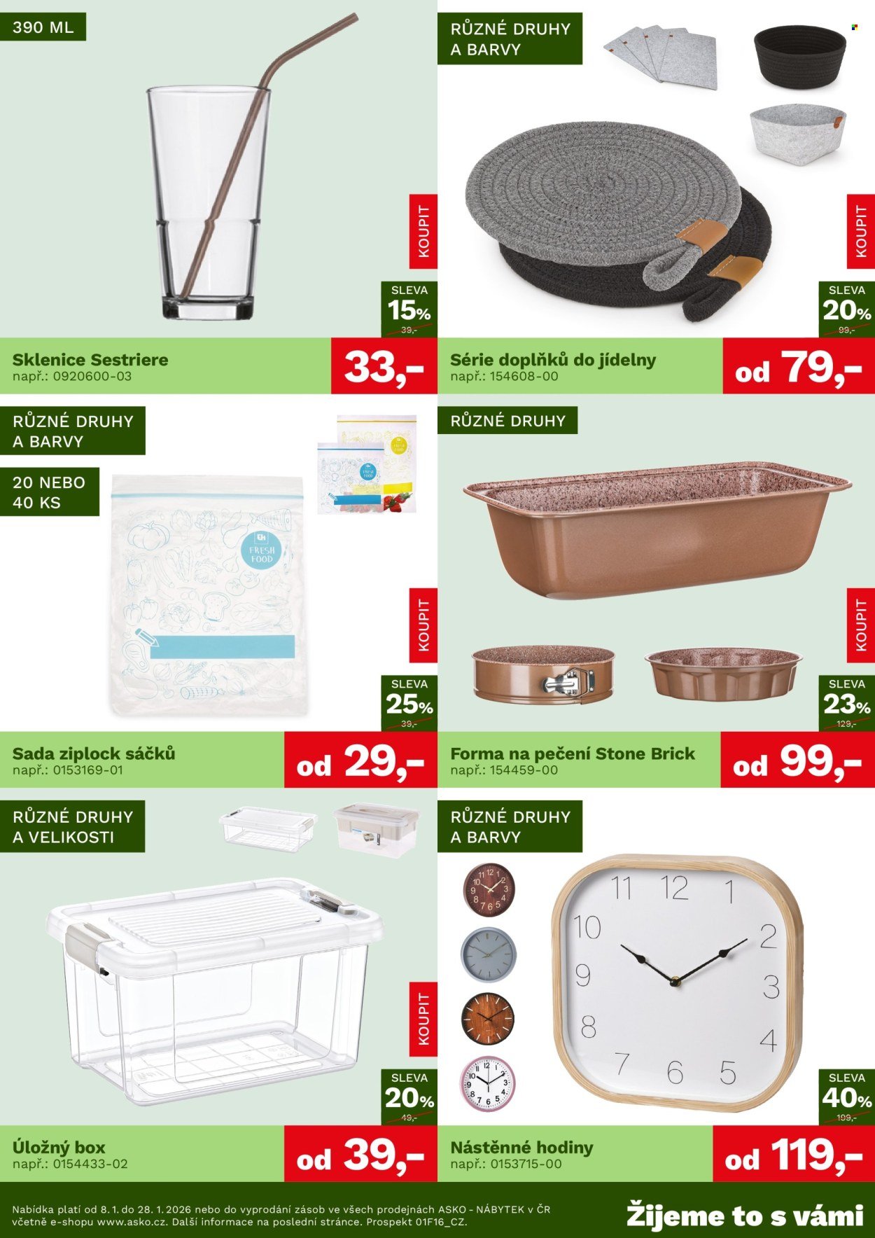 ASKO leták - Bytové doplňky za skvělé ceny (2026-01-08 - 2026-01-28)