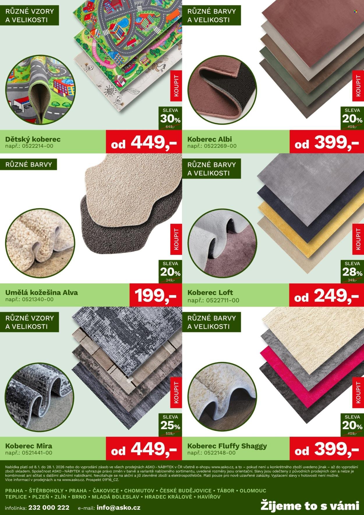 ASKO leták - Bytové doplňky za skvělé ceny (2026-01-08 - 2026-01-28)