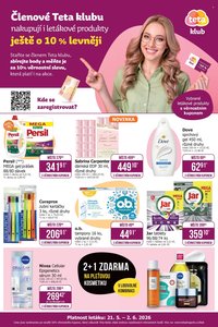 TETA DROGERIE leták - Klub (2026-05-21 - 2026-06-02)