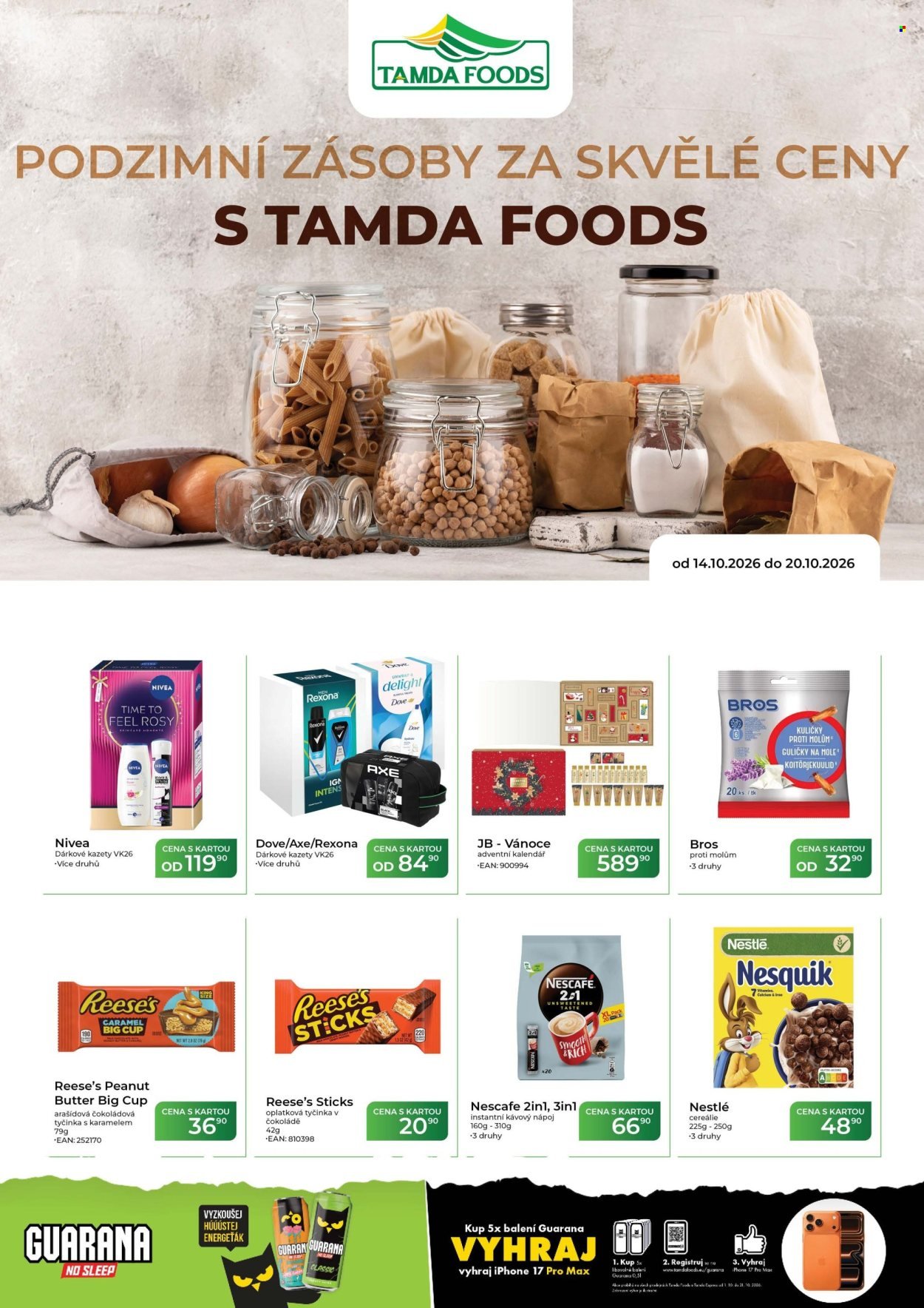 TAMDA FOODS leták - Od středy 14.10.2026