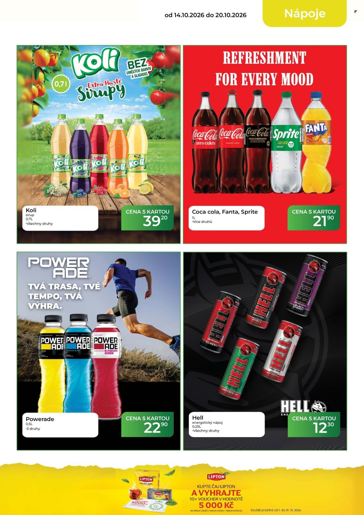 TAMDA FOODS leták - Od středy 14.10.2026