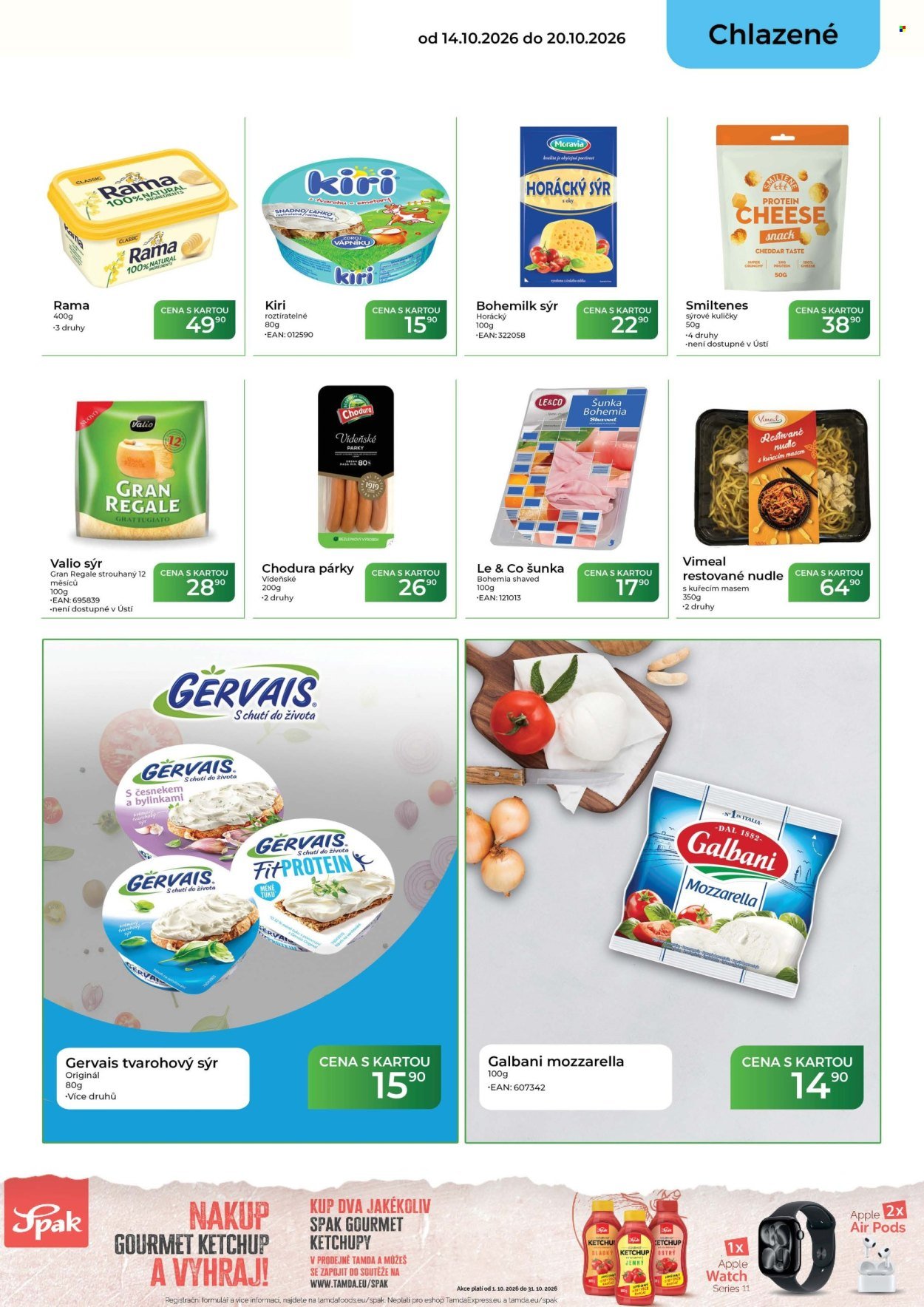 TAMDA FOODS leták - Od středy 14.10.2026