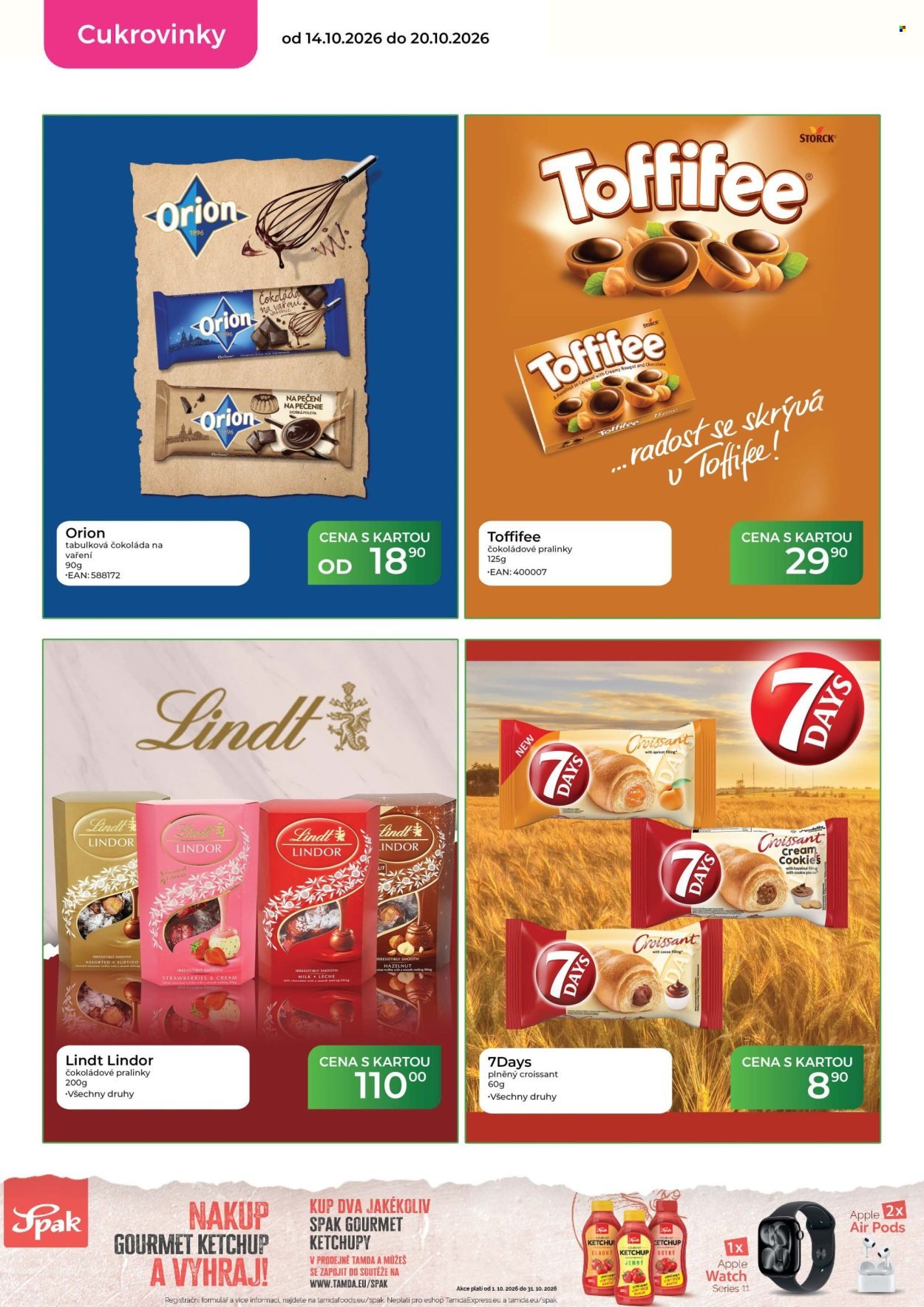 TAMDA FOODS leták - Od středy 14.10.2026