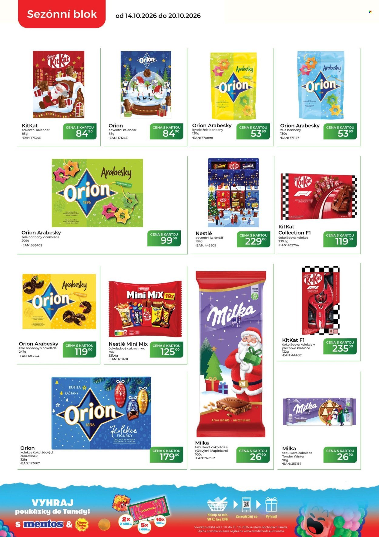TAMDA FOODS leták - Od středy 14.10.2026