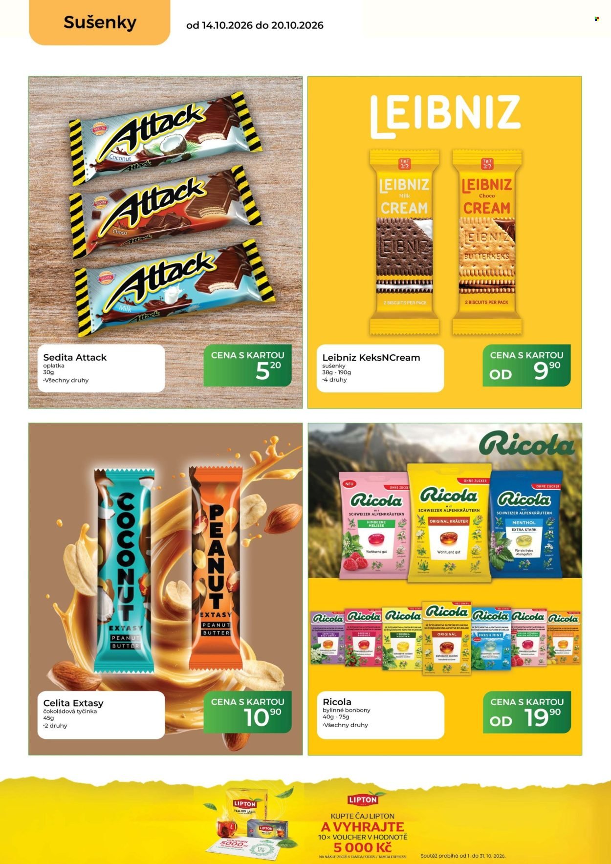TAMDA FOODS leták - Od středy 14.10.2026