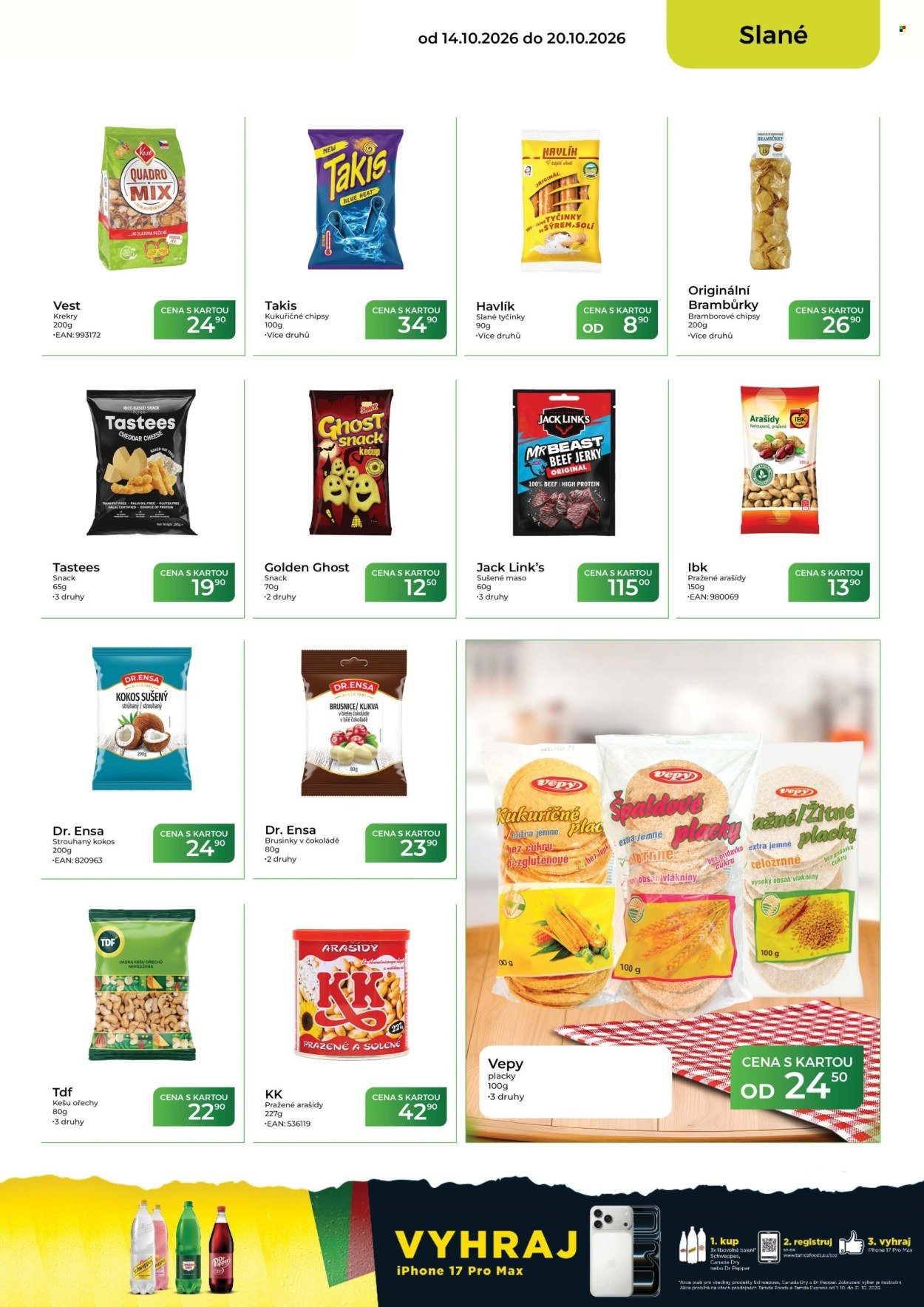 TAMDA FOODS leták - Od středy 14.10.2026