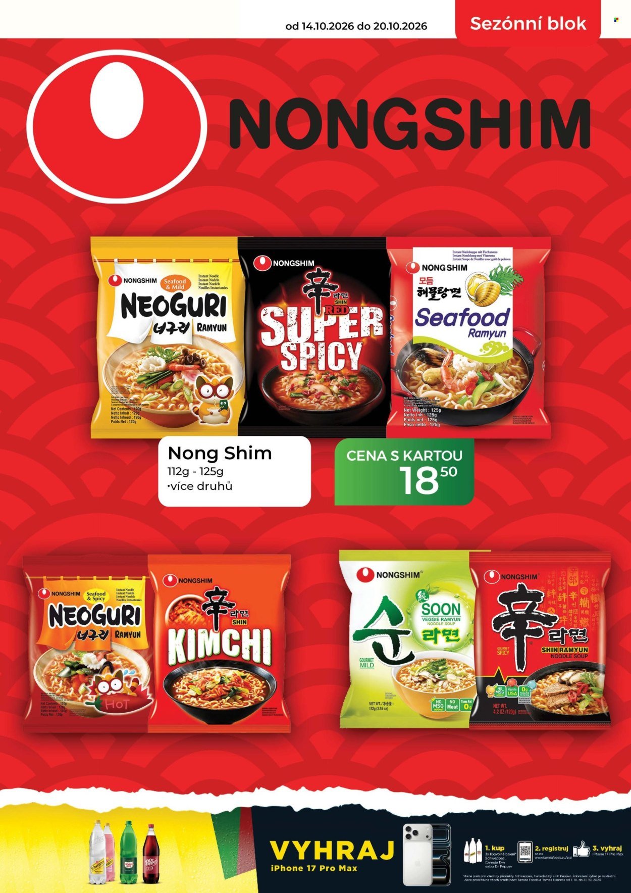 TAMDA FOODS leták - Od středy 14.10.2026