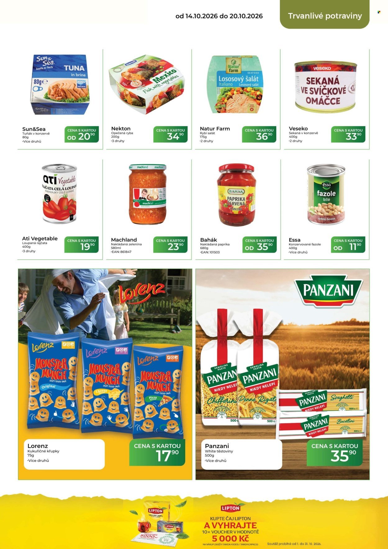 TAMDA FOODS leták - Od středy 14.10.2026