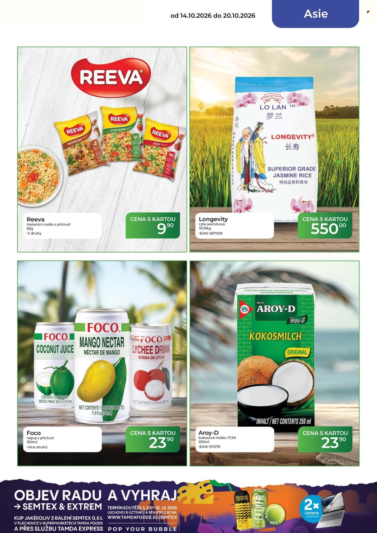 TAMDA FOODS leták - Od středy 14.10.2026