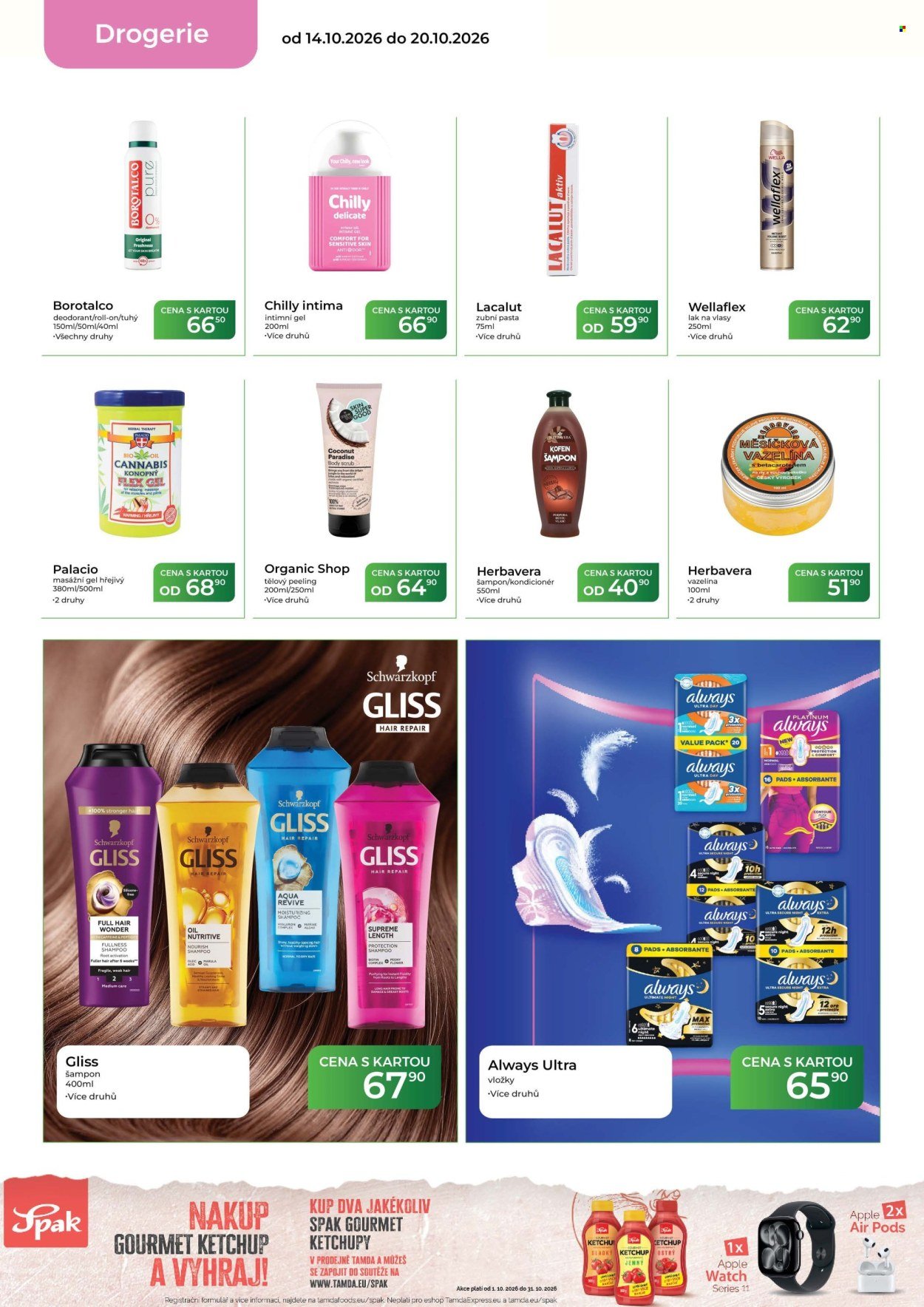 TAMDA FOODS leták - Od středy 14.10.2026