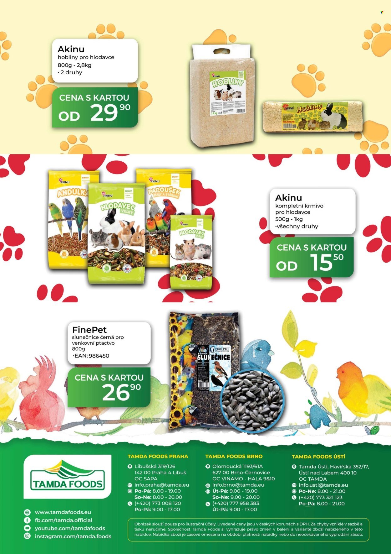 TAMDA FOODS leták - Od středy 14.10.2026