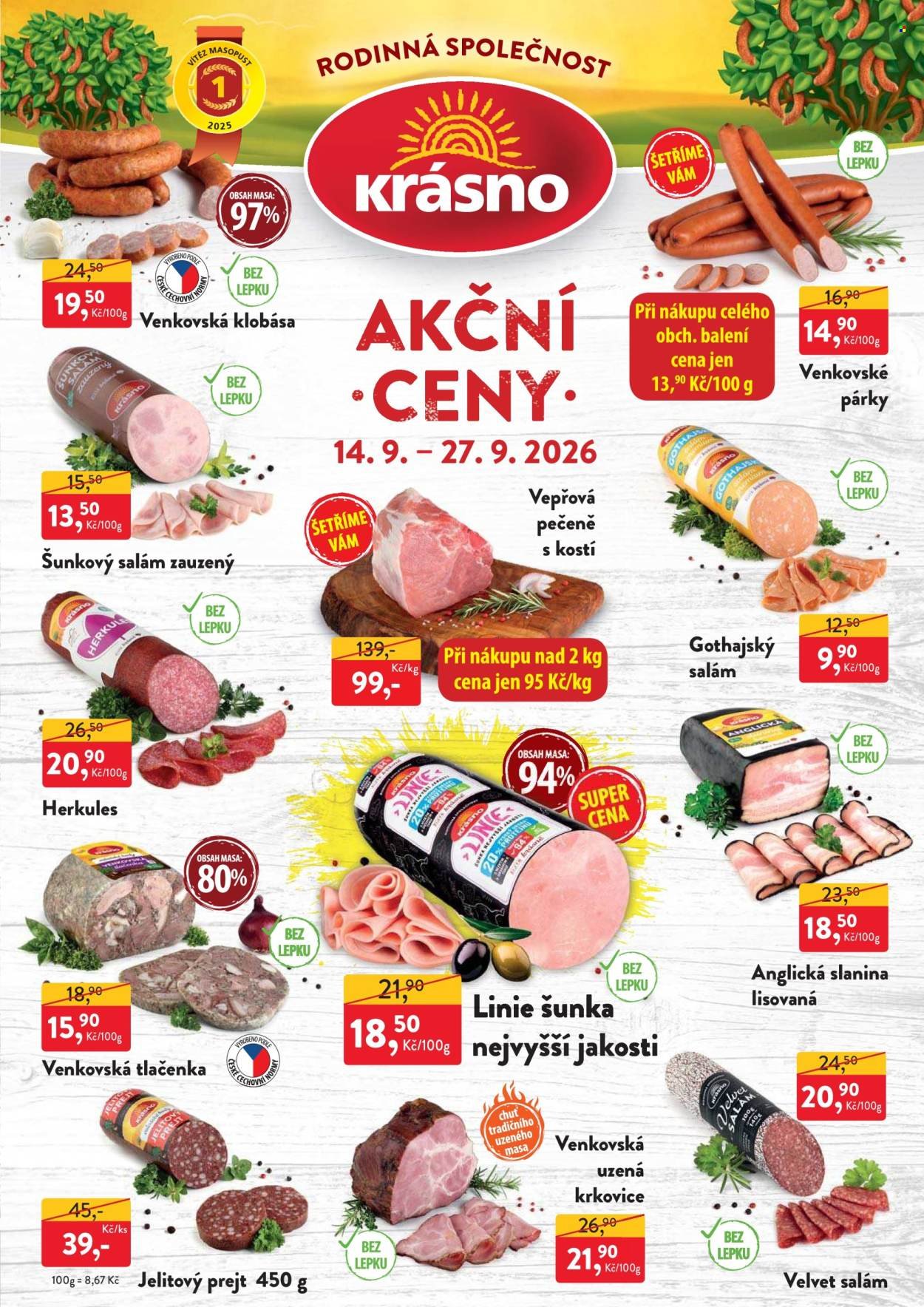 MP KRÁSNO leták - Od pondělí 14.9.2026