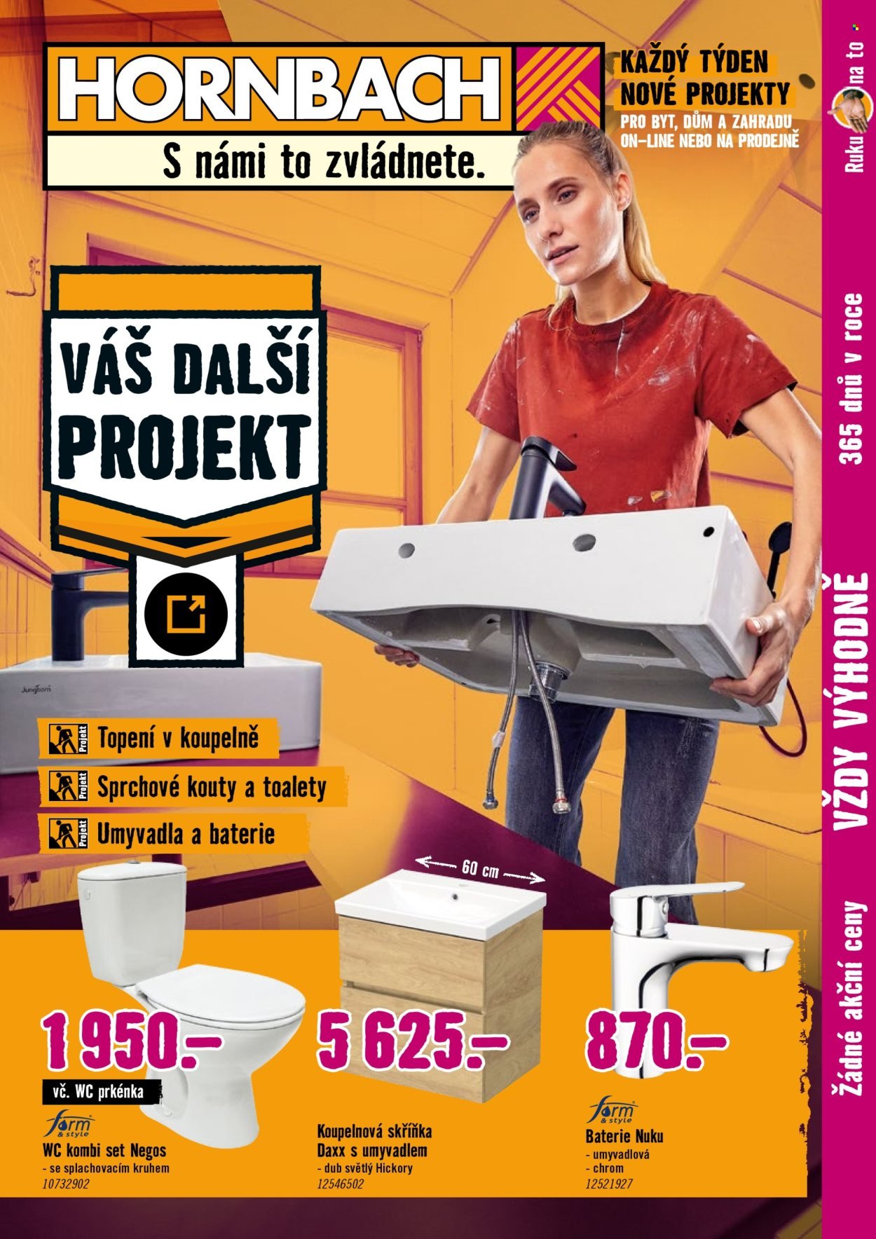 HORNBACH leták - Váš další projekt - Koupelna