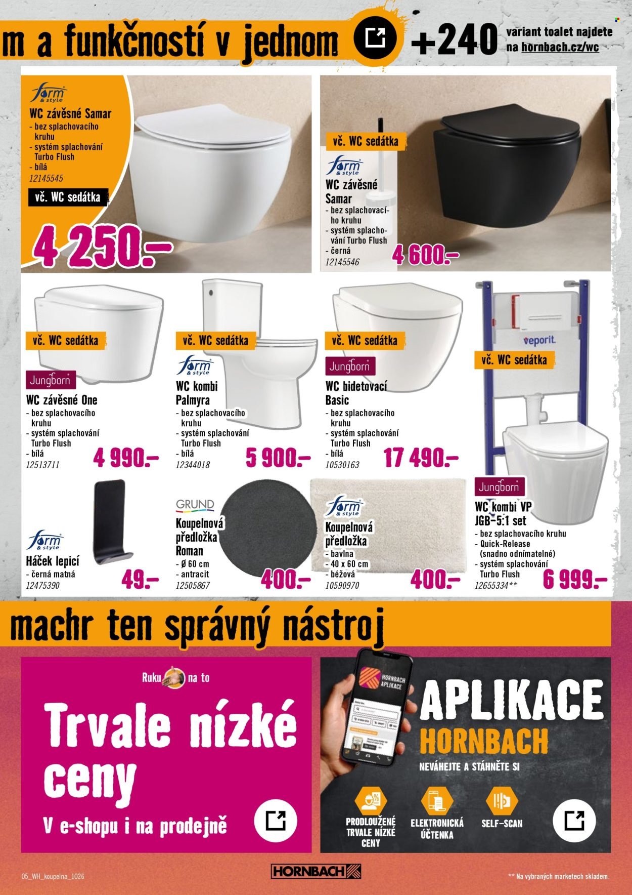 HORNBACH leták - Váš další projekt - Koupelna