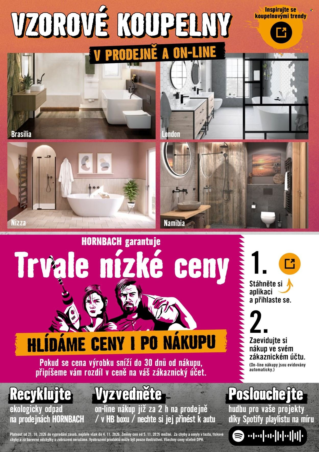 HORNBACH leták - Váš další projekt - Koupelna