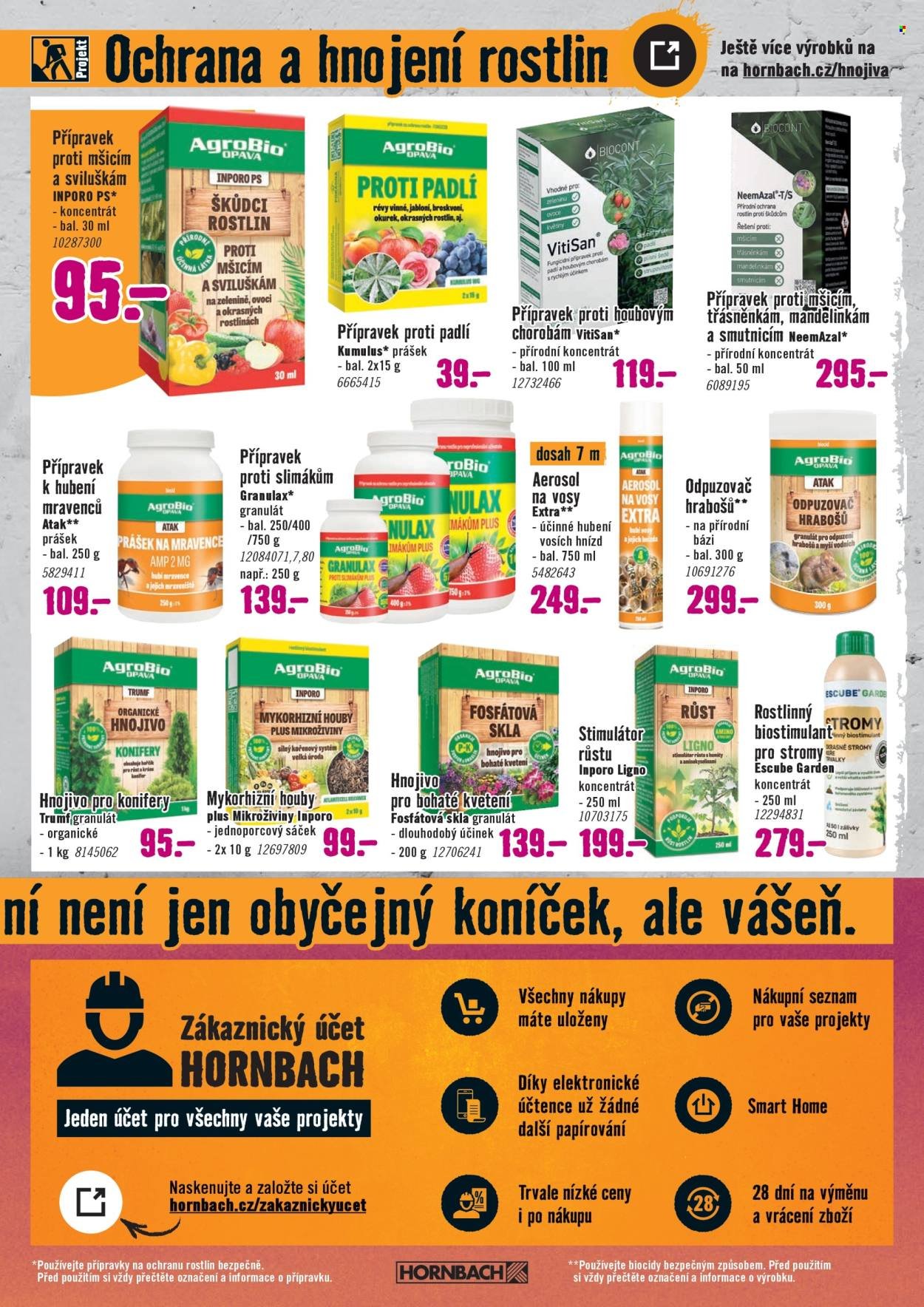 HORNBACH leták - Váš další projekt - Venkovní rostliny
