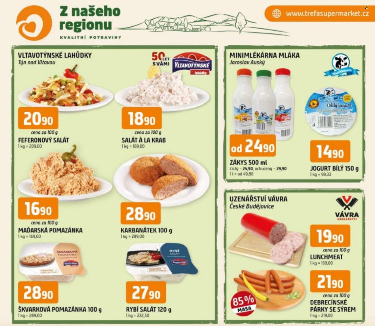 TREFA COOP leták - Od středy 22.7.2026