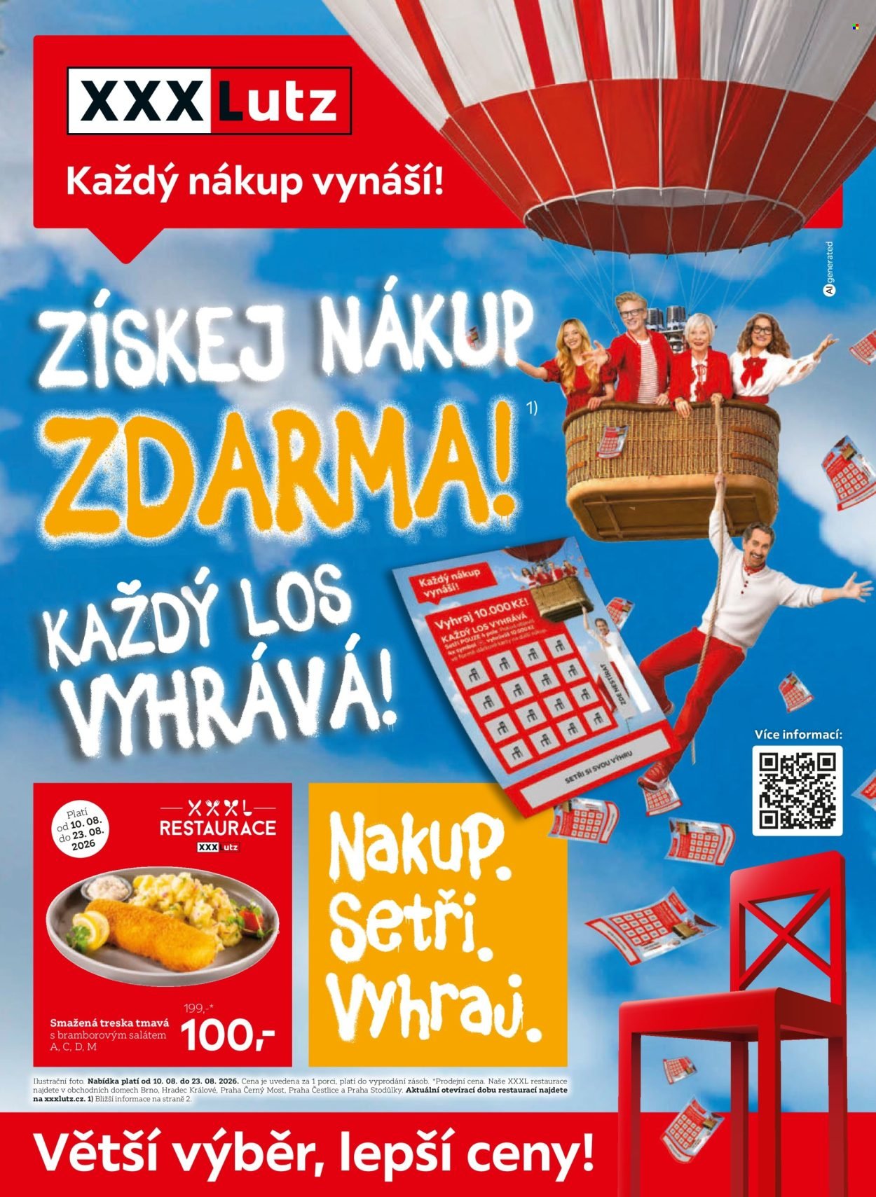XXXLUTZ leták - Sleva 30 % na téměř vše