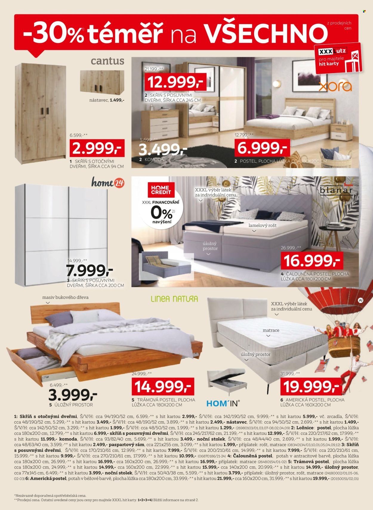 XXXLUTZ leták - Sleva 30 % na téměř vše