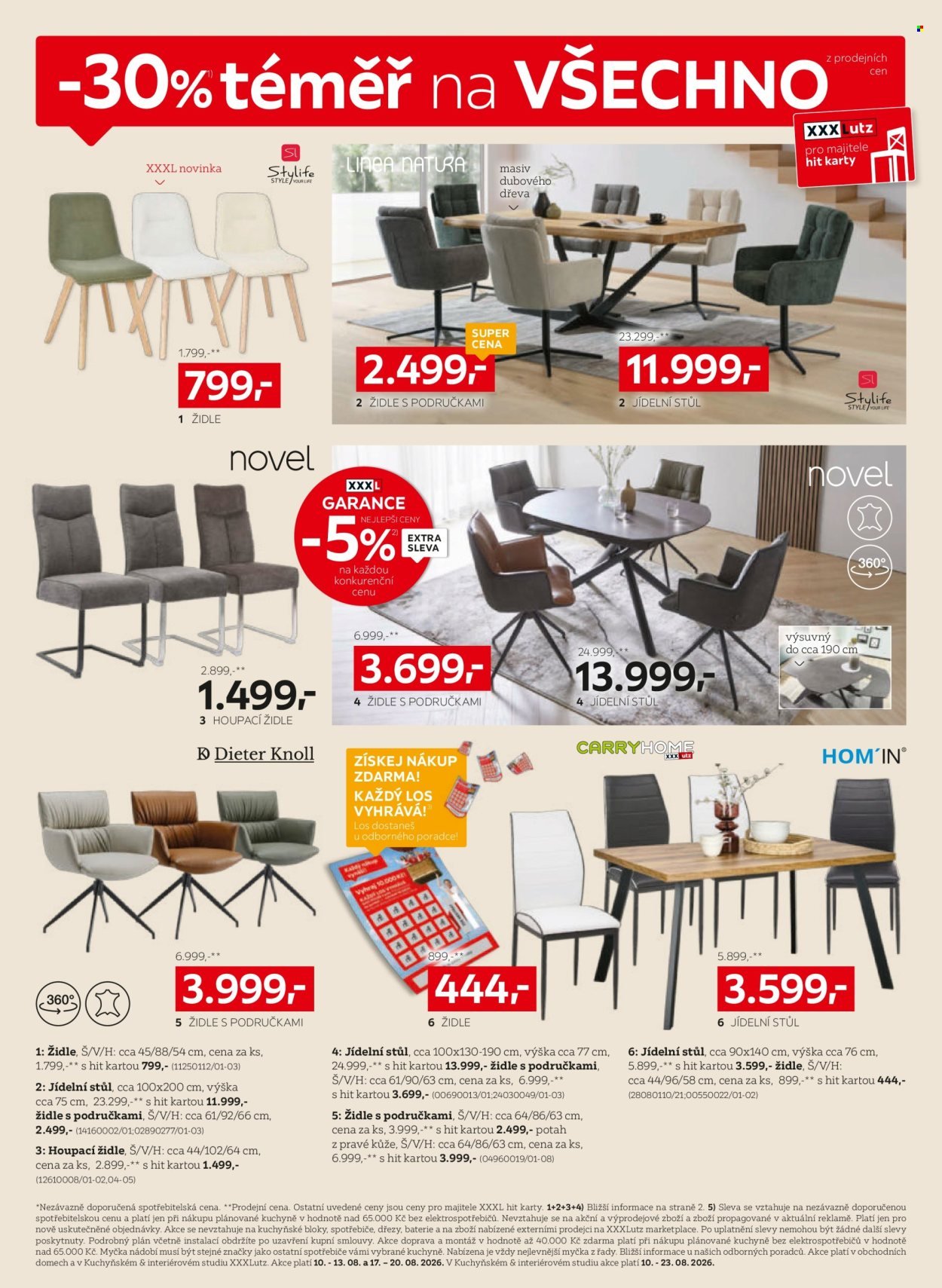 XXXLUTZ leták - Sleva 30 % na téměř vše