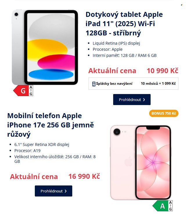DATART leták - Tvůj obor. Tvůj MacBook. Mac umí hodně.