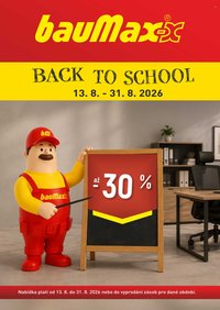 BAUMAX leták - Od čtvrtka 13.8.2026