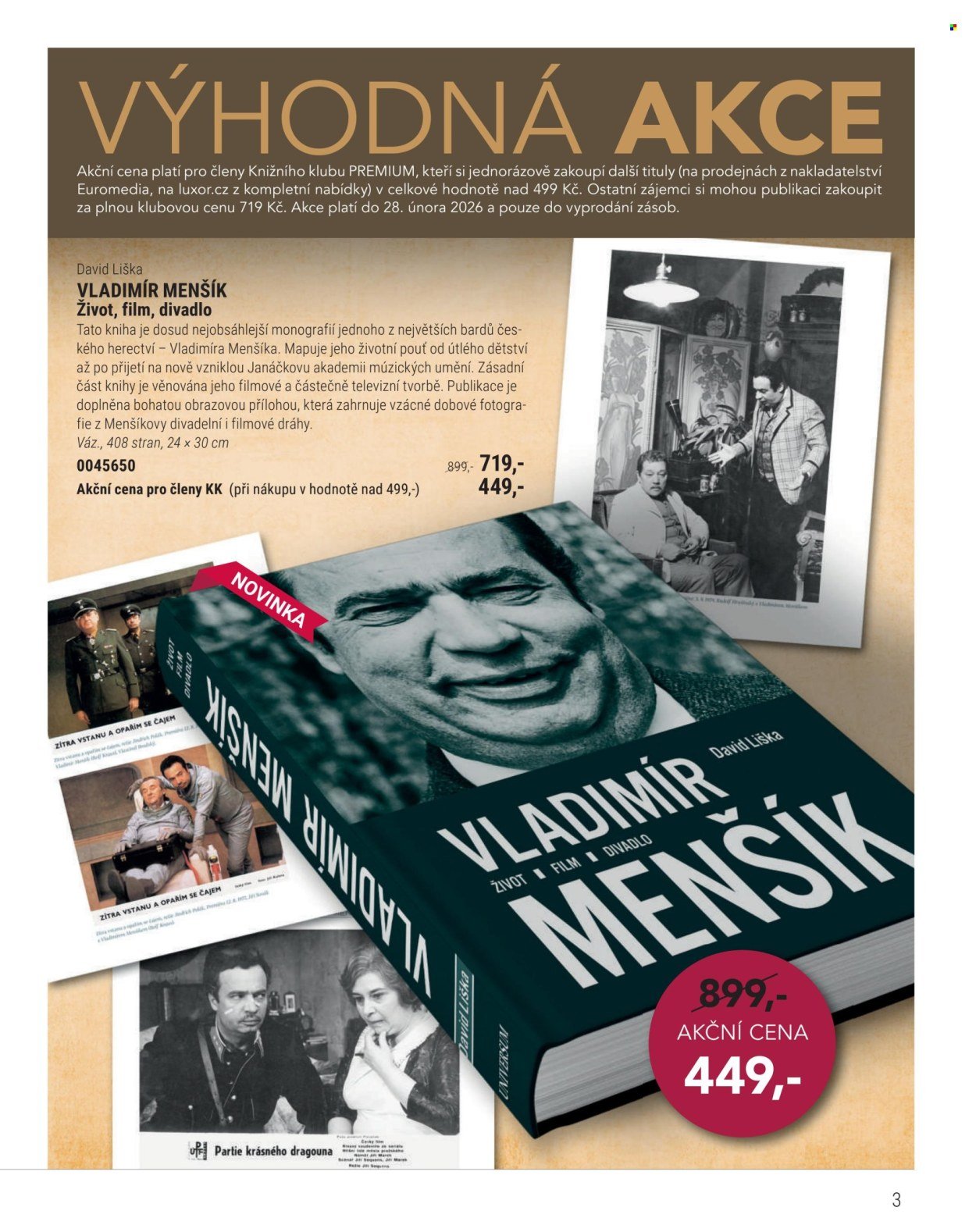 KNIŽNÍ KLUB leták - Od čtvrtka 1.1.2026 (2026-01-01 - 2026-02-28)