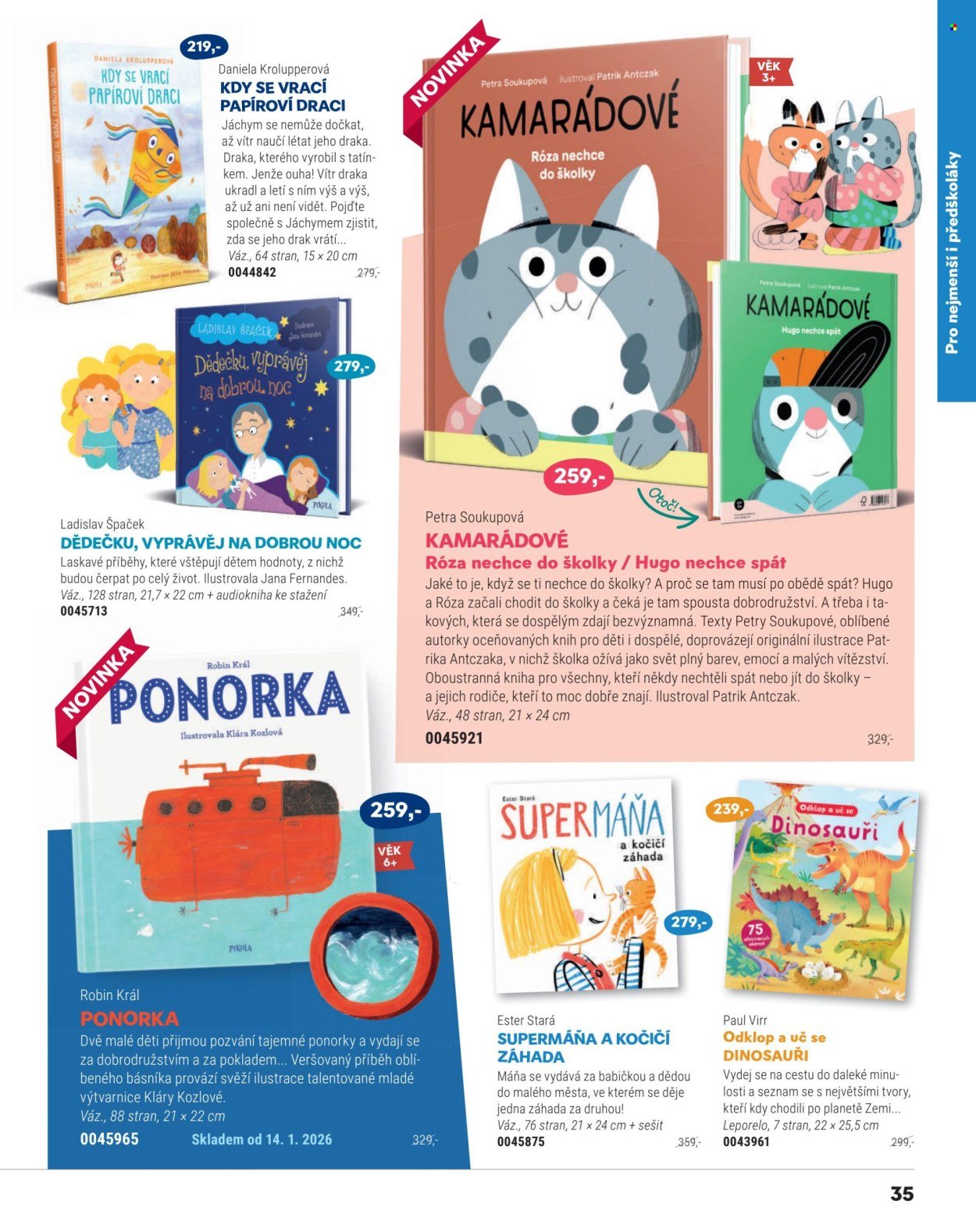 KNIŽNÍ KLUB leták - Od čtvrtka 1.1.2026 (2026-01-01 - 2026-02-28)