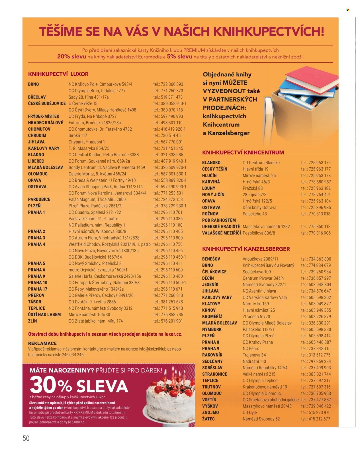 KNIŽNÍ KLUB leták - Od čtvrtka 1.1.2026 (2026-01-01 - 2026-02-28)