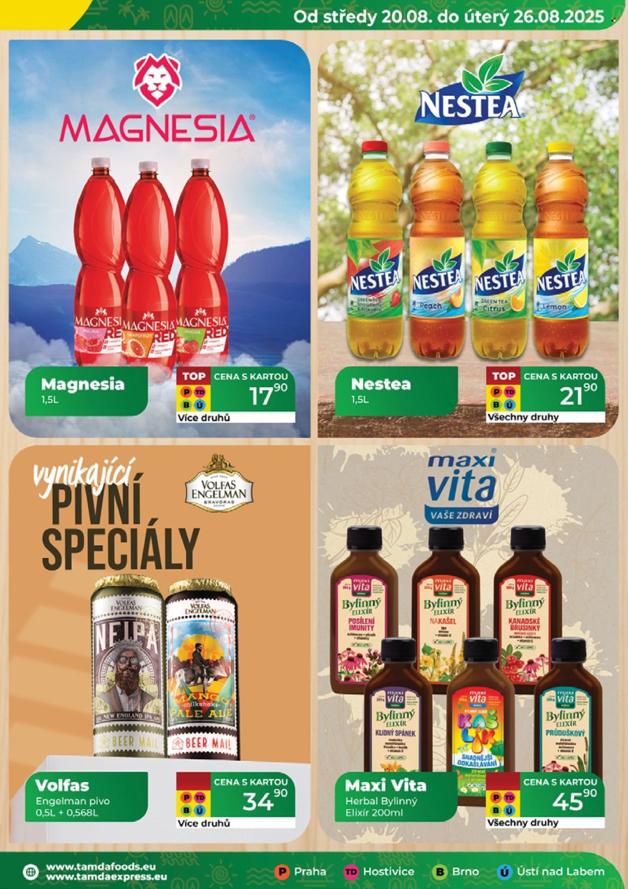 TAMDA FOODS leták - Od středy 20.8.2025 (2025-08-20 - 2025-08-26)