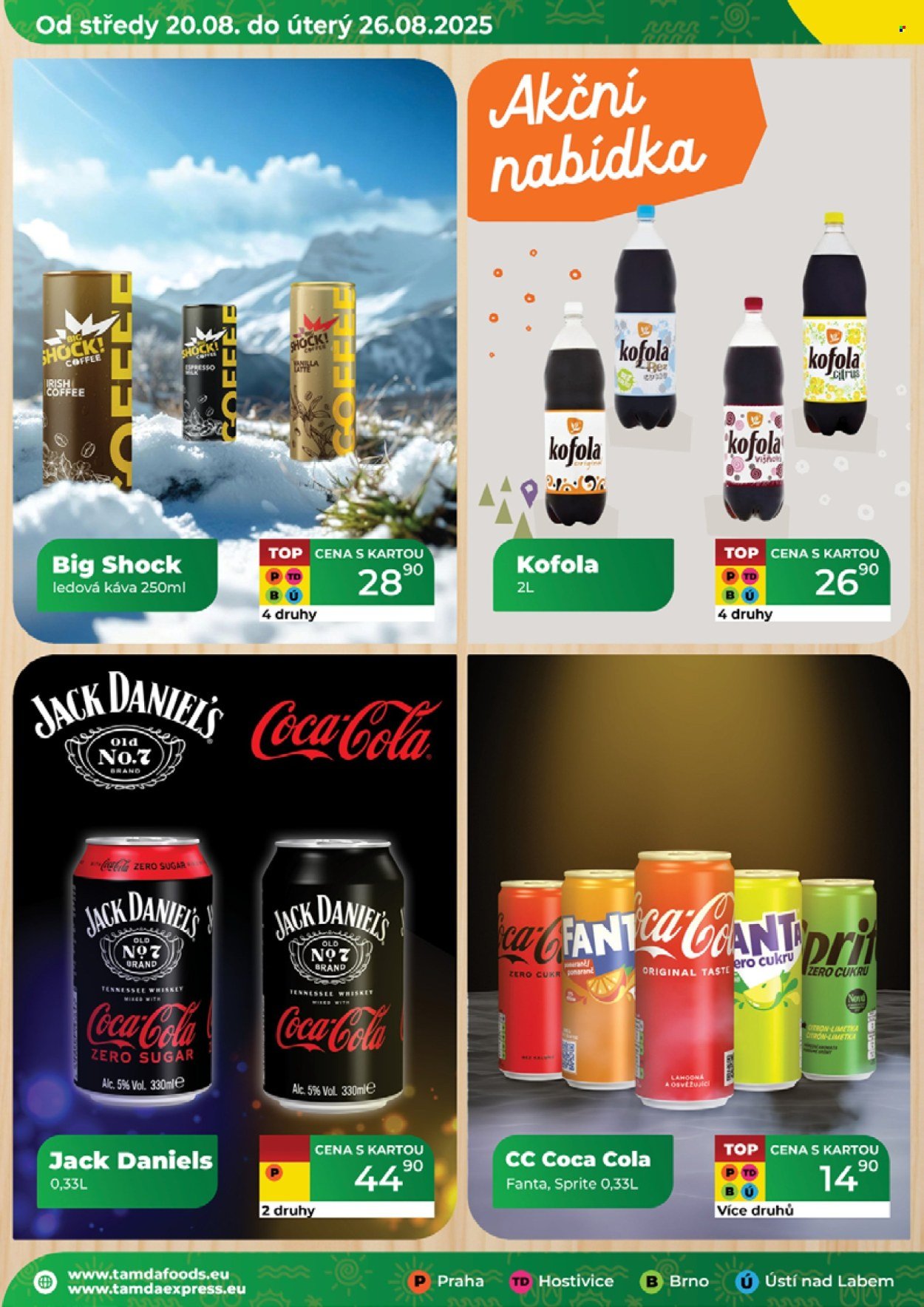 TAMDA FOODS leták - Od středy 20.8.2025 (2025-08-20 - 2025-08-26)