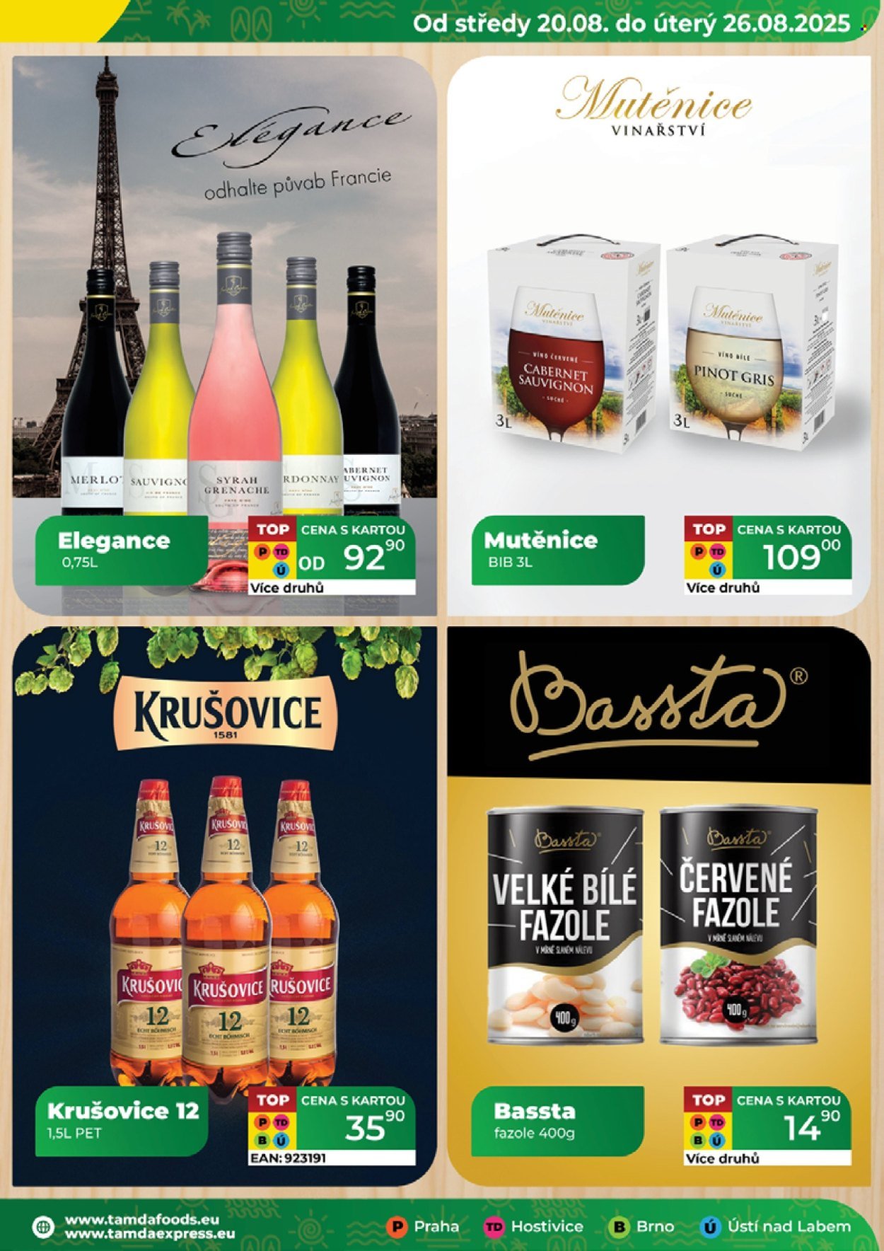 TAMDA FOODS leták - Od středy 20.8.2025 (2025-08-20 - 2025-08-26)