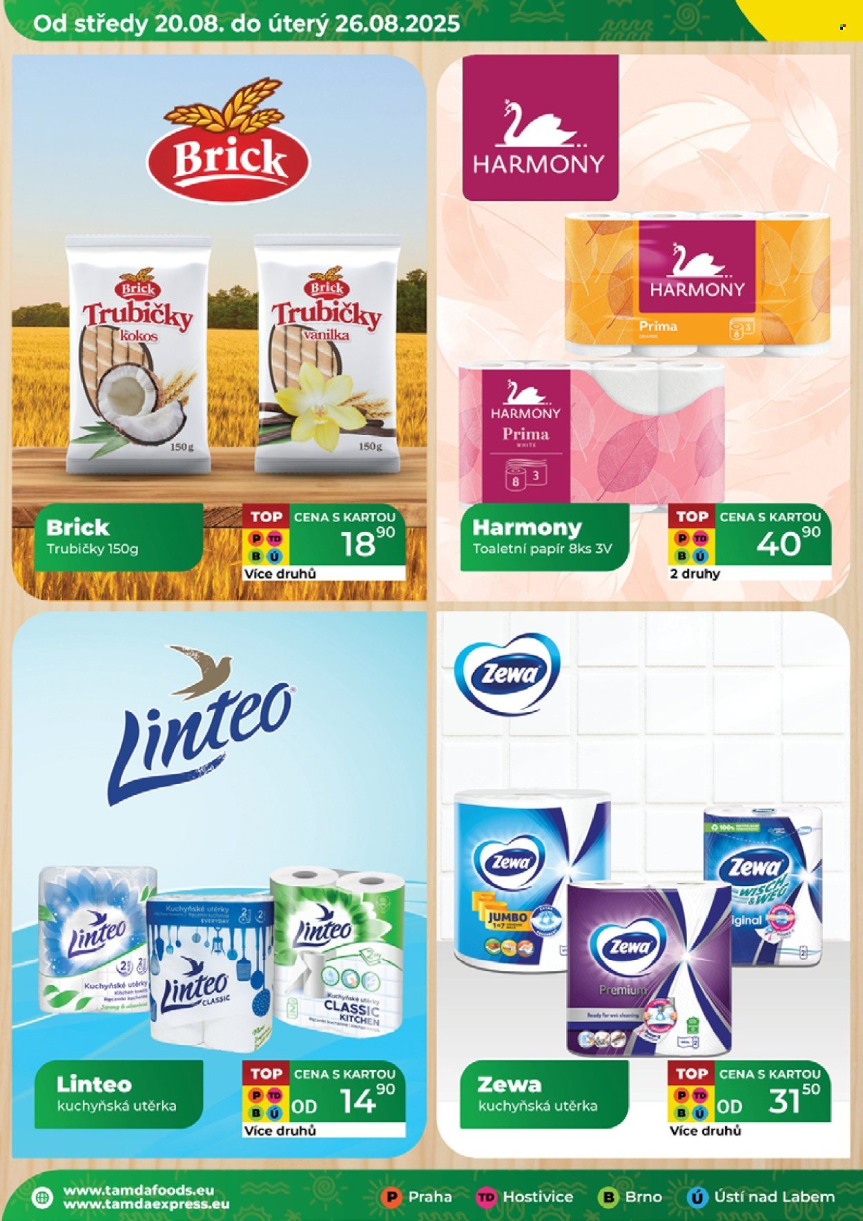 TAMDA FOODS leták - Od středy 20.8.2025 (2025-08-20 - 2025-08-26)