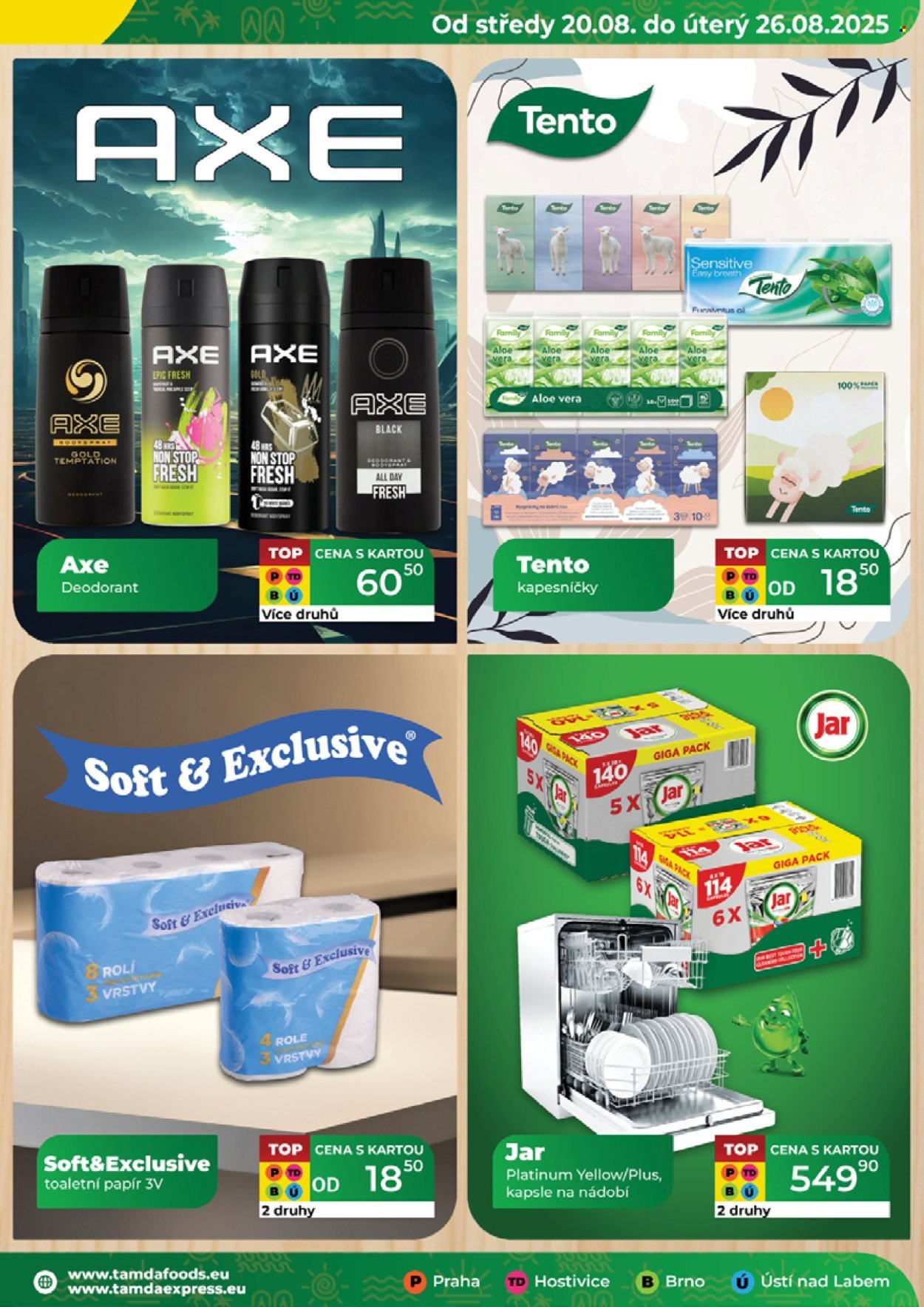 TAMDA FOODS leták - Od středy 20.8.2025 (2025-08-20 - 2025-08-26)