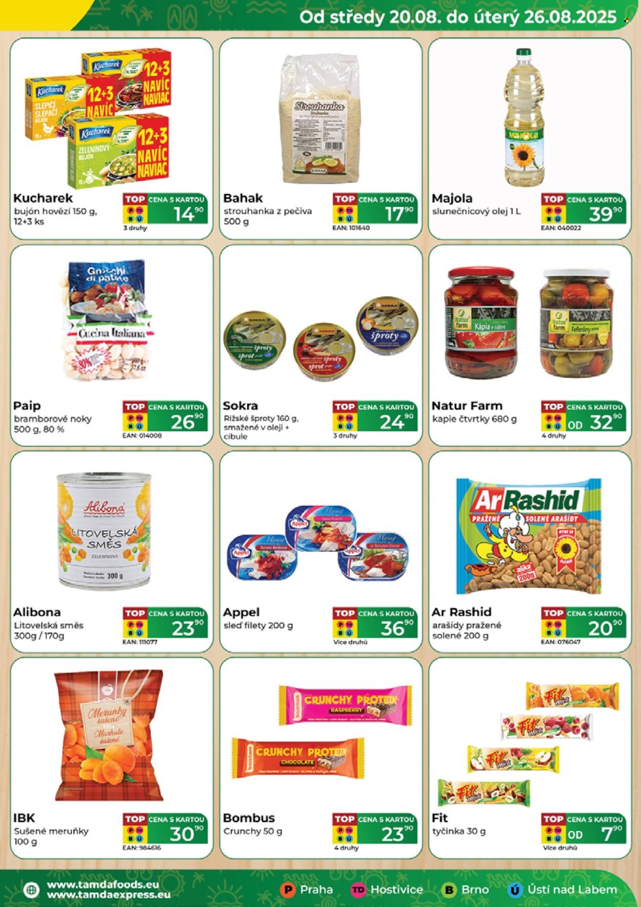 TAMDA FOODS leták - Od středy 20.8.2025 (2025-08-20 - 2025-08-26)