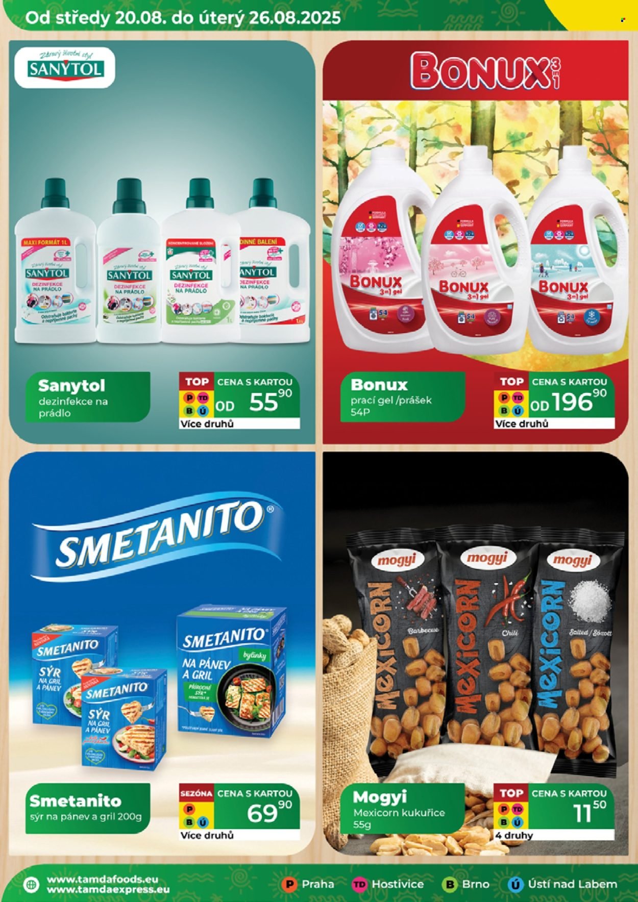 TAMDA FOODS leták - Od středy 20.8.2025 (2025-08-20 - 2025-08-26)