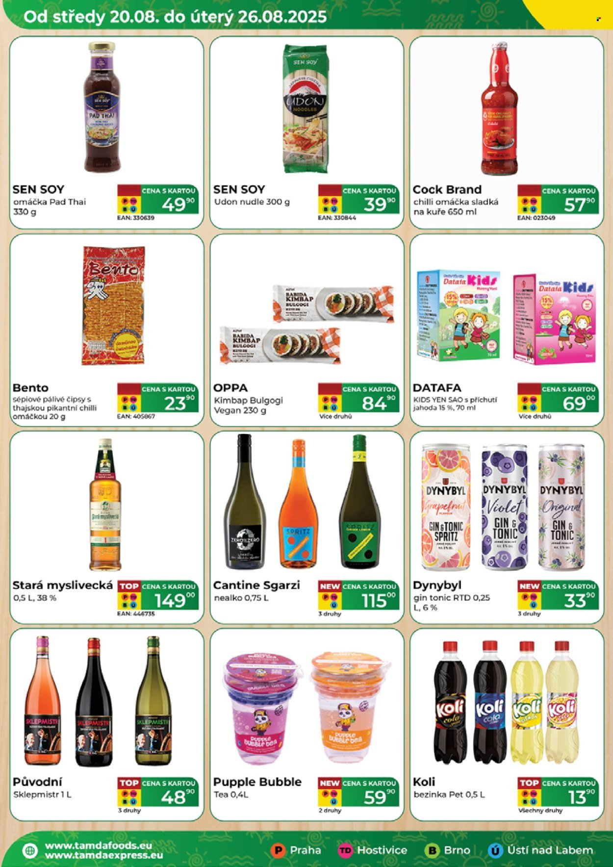 TAMDA FOODS leták - Od středy 20.8.2025 (2025-08-20 - 2025-08-26)