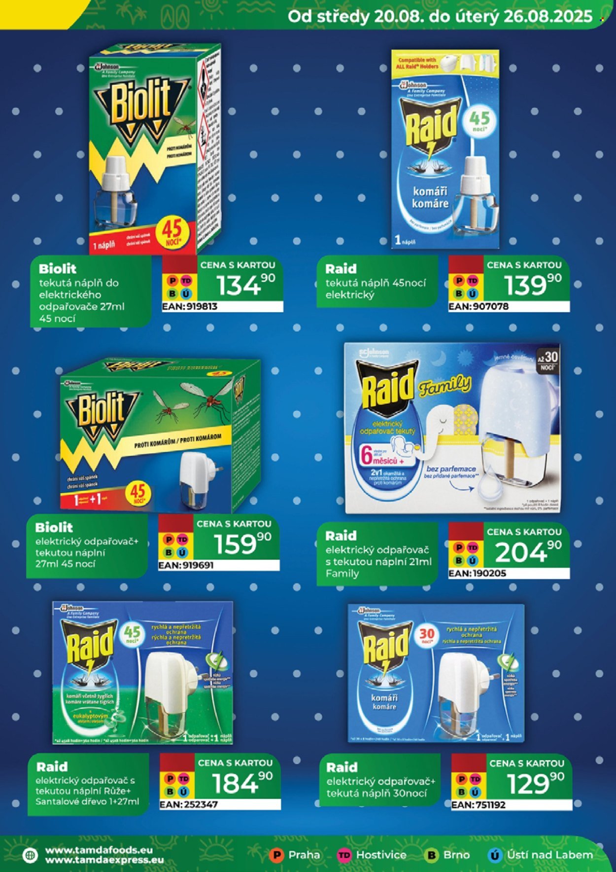 TAMDA FOODS leták - Od středy 20.8.2025 (2025-08-20 - 2025-08-26)