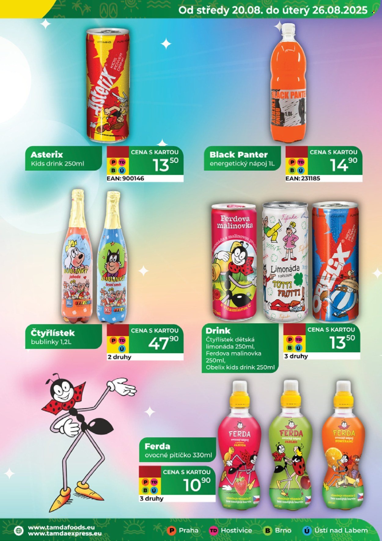 TAMDA FOODS leták - Od středy 20.8.2025 (2025-08-20 - 2025-08-26)
