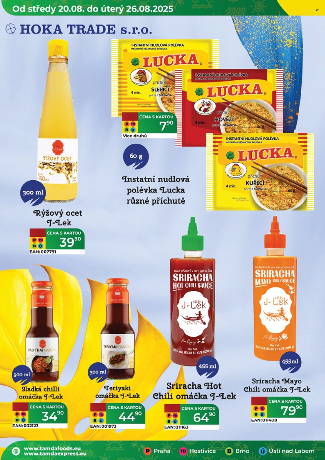 TAMDA FOODS leták - Od středy 20.8.2025 (2025-08-20 - 2025-08-26)