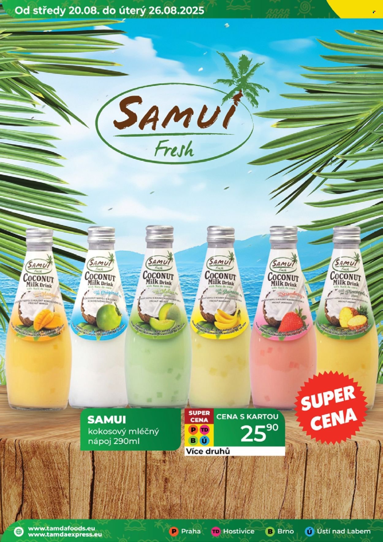 TAMDA FOODS leták - Od středy 20.8.2025 (2025-08-20 - 2025-08-26)