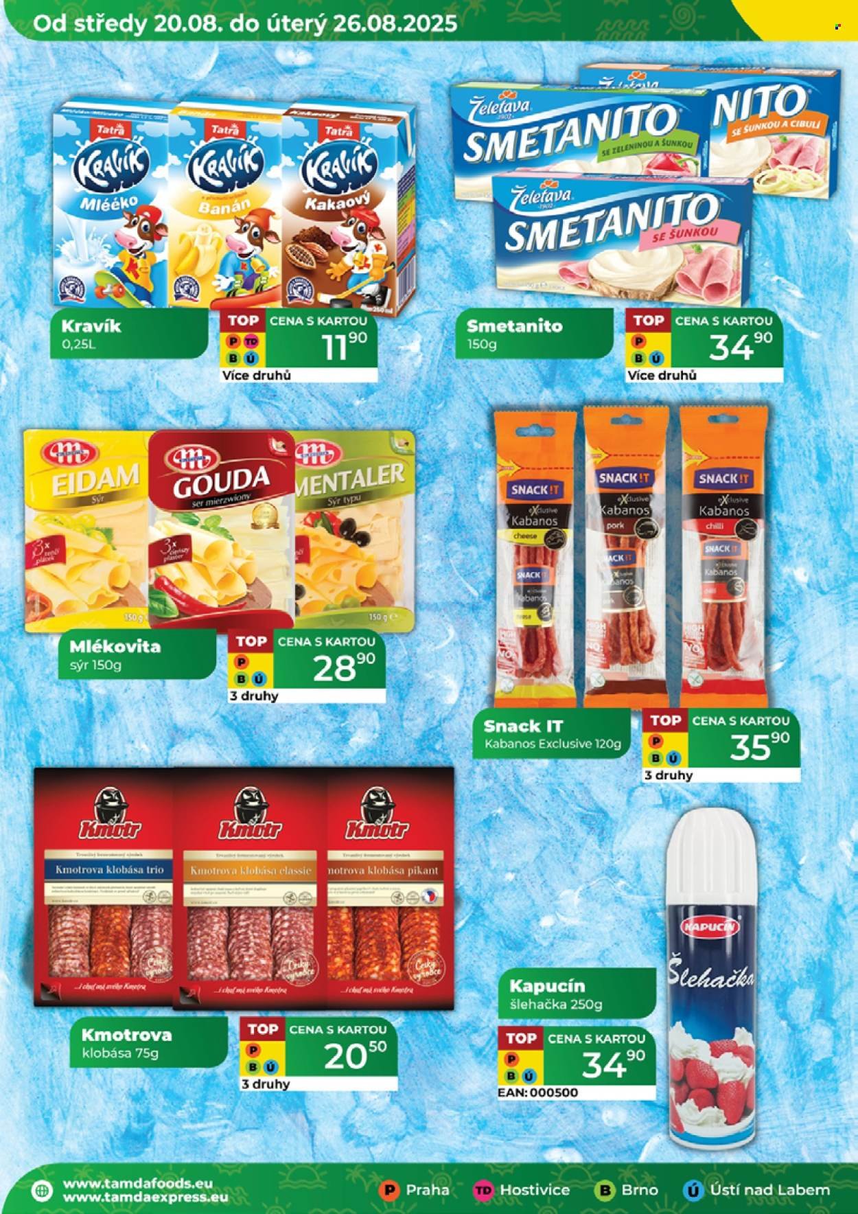 TAMDA FOODS leták - Od středy 20.8.2025 (2025-08-20 - 2025-08-26)