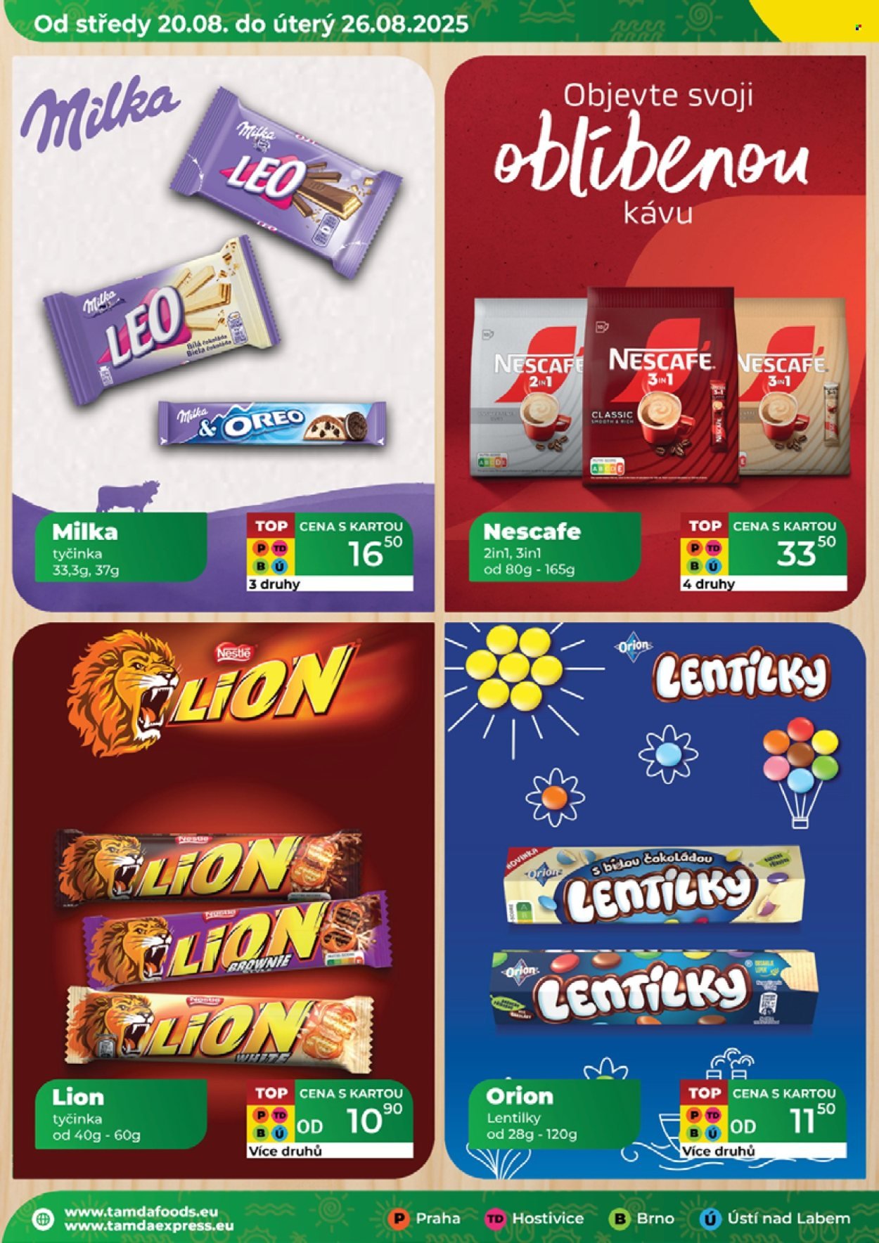TAMDA FOODS leták - Od středy 20.8.2025 (2025-08-20 - 2025-08-26)