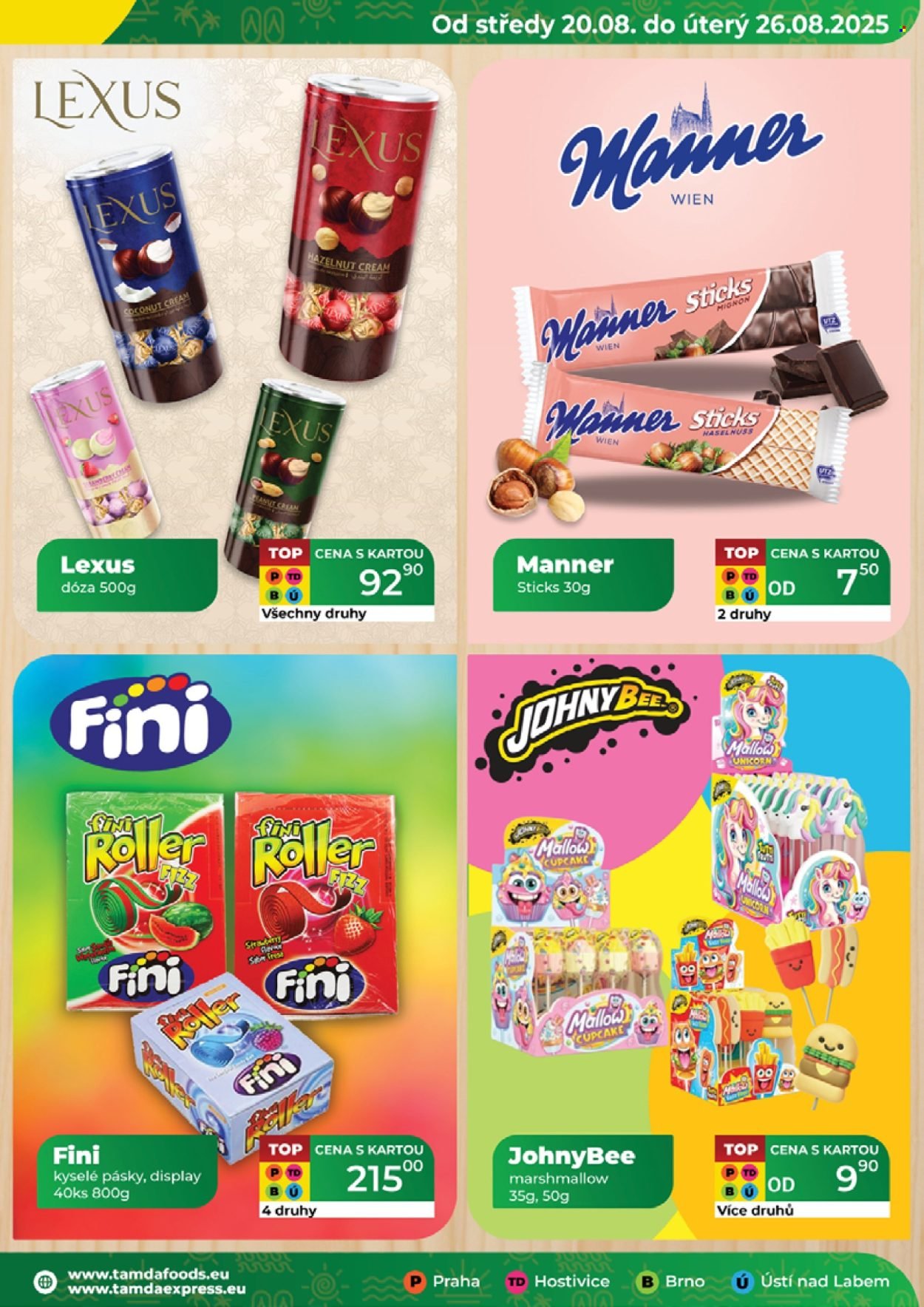 TAMDA FOODS leták - Od středy 20.8.2025 (2025-08-20 - 2025-08-26)