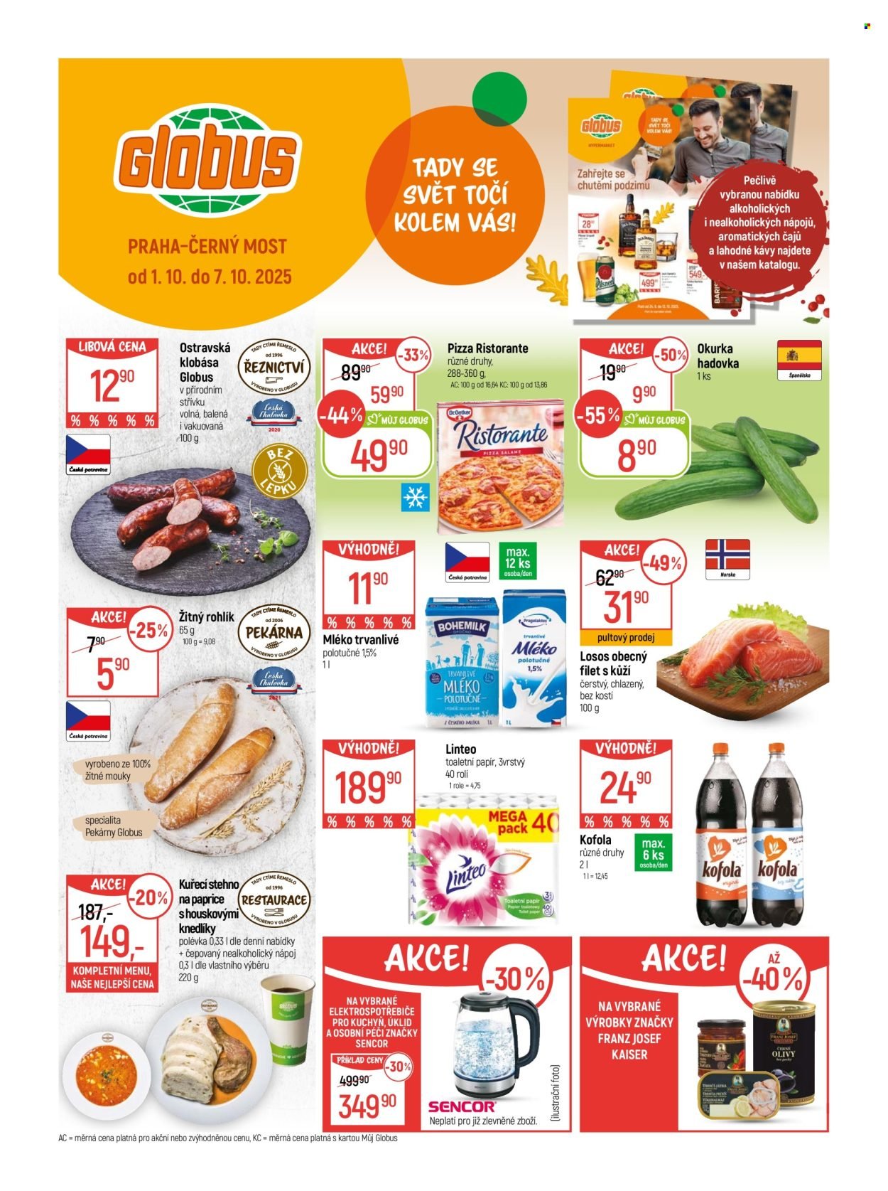 GLOBUS leták - Od středy 1.10.2025 (2025-10-01 - 2025-10-07)