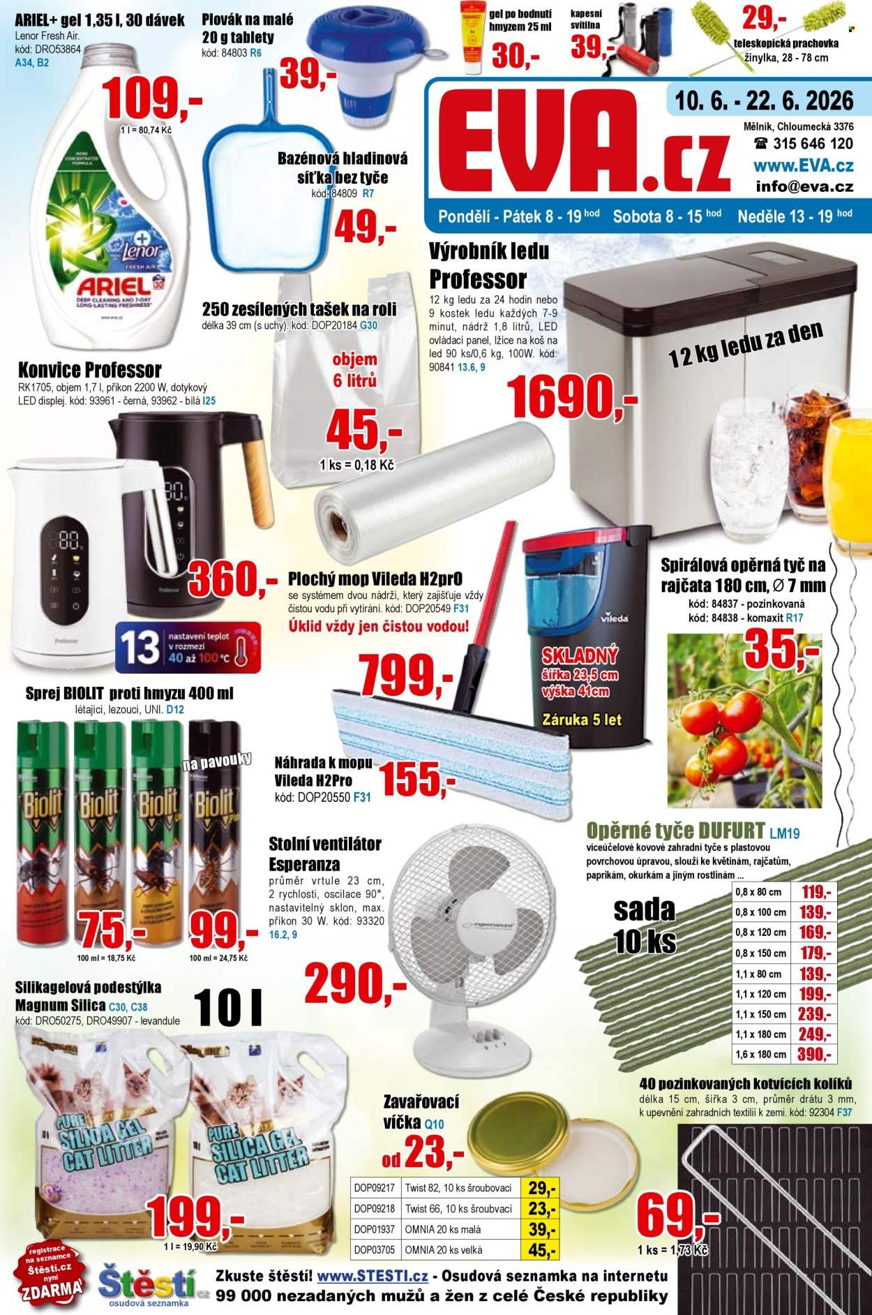 EVA SUPERMARKET leták - Od středy 10.6.2026