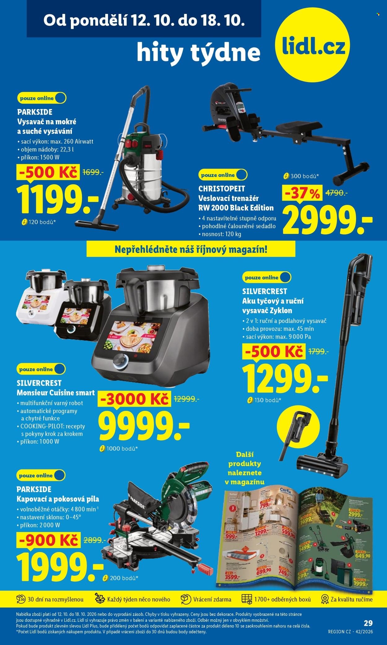 LIDL leták - Hity týdne se slevou až 500 Kč